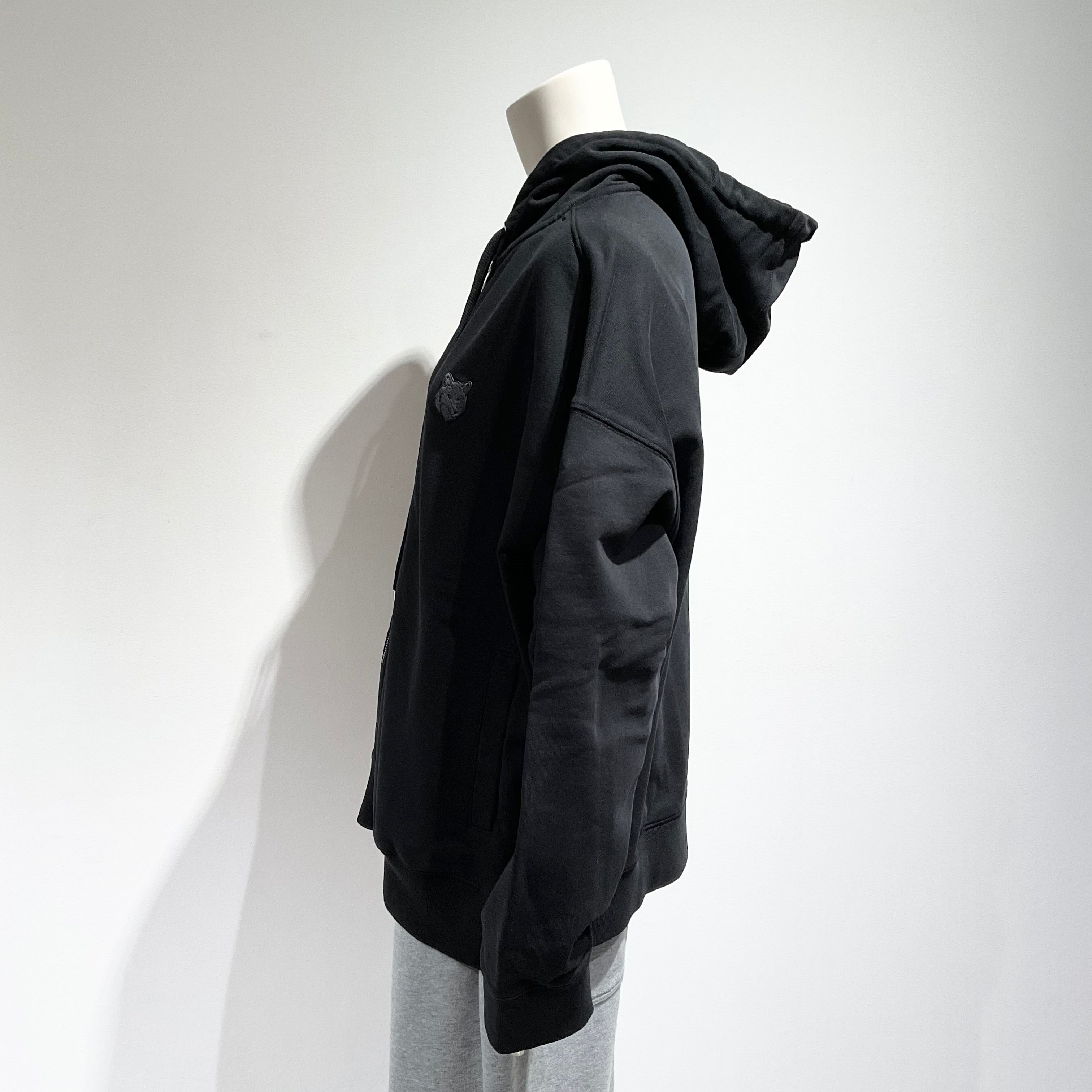 MAISON KITSUNE/メゾンキツネ フォックスヘッド ジップ オーバーサイズ フーディー