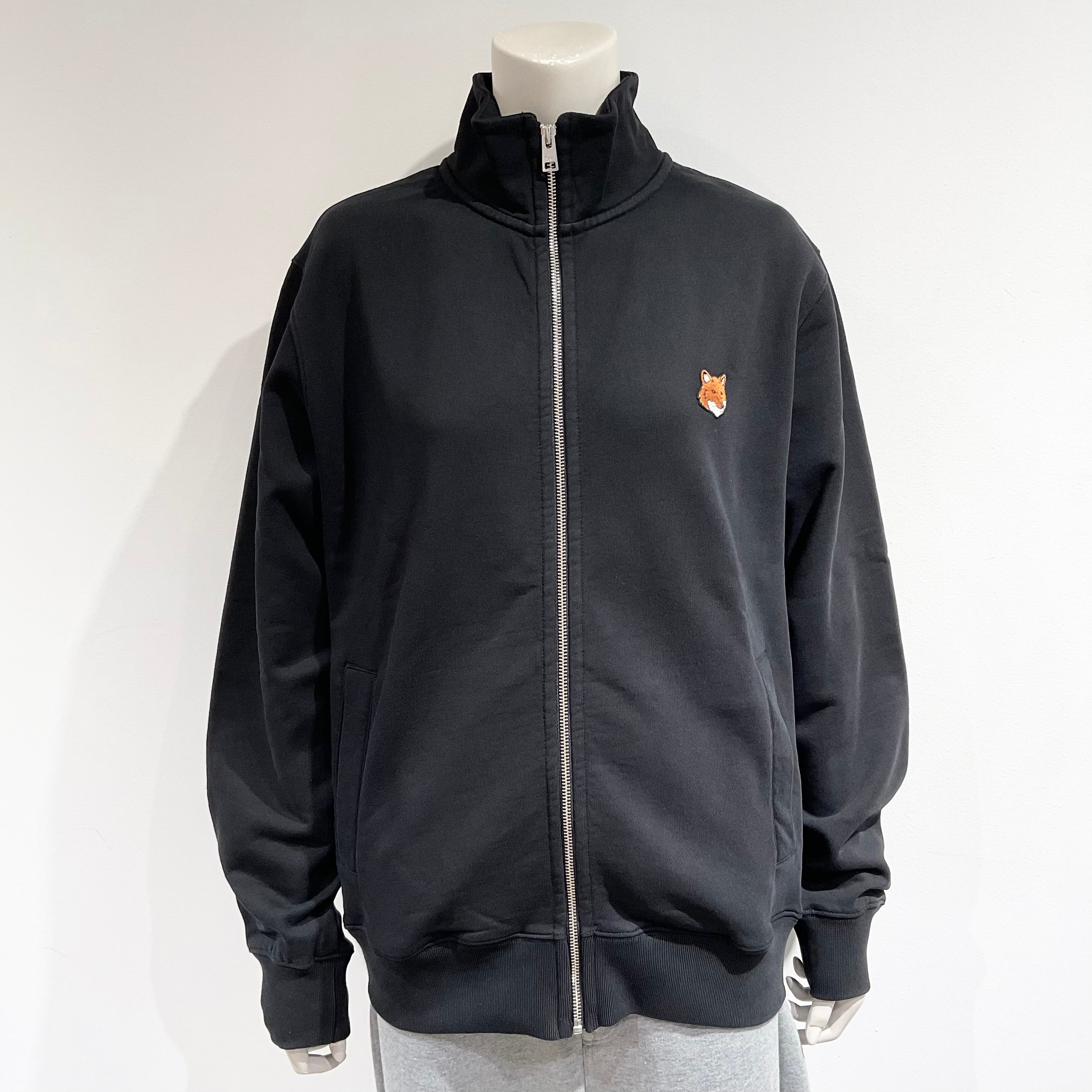 MAISON KITSUNE/メゾンキツネ フォックスヘッド ジップ レギュラー スエットシャツ