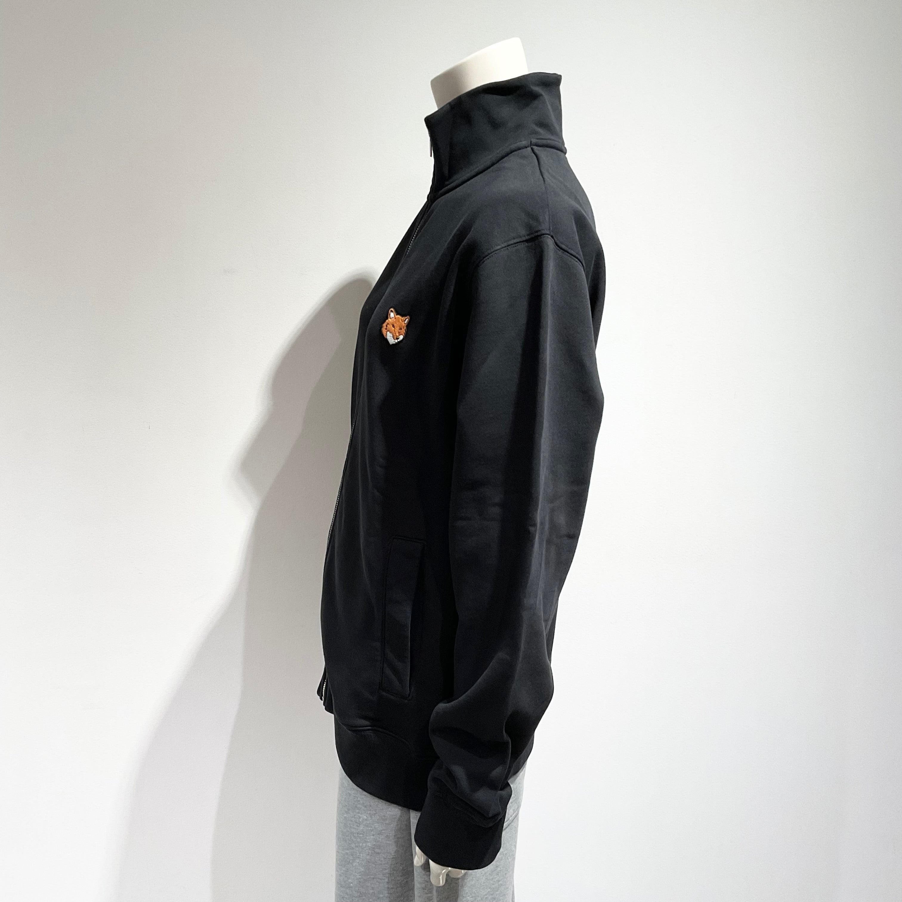 MAISON KITSUNE/メゾンキツネ フォックスヘッド ジップ レギュラー スエットシャツ