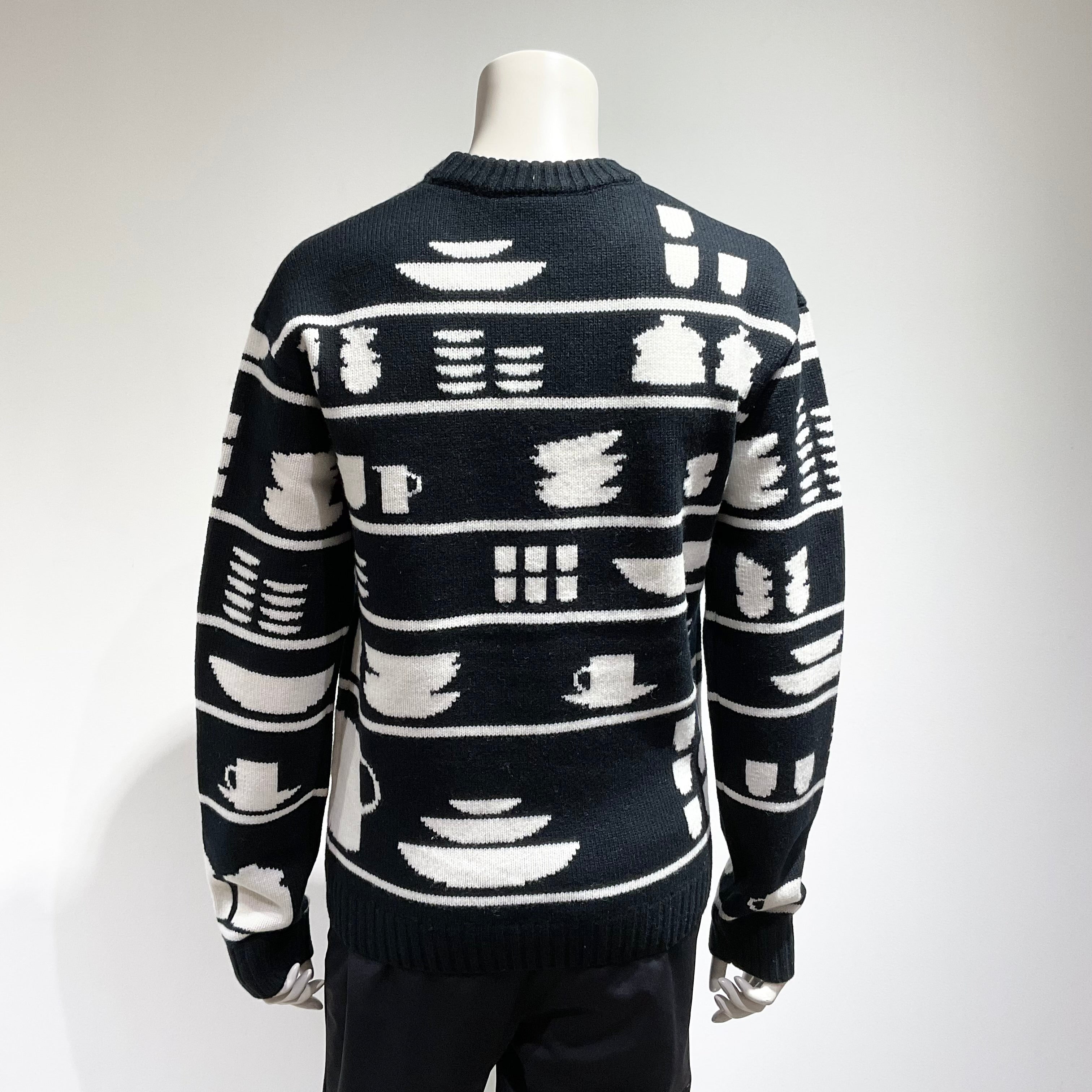 JW ANDERSON/ジェイダブリューアンダーソン テーブルウェアパターン セーター