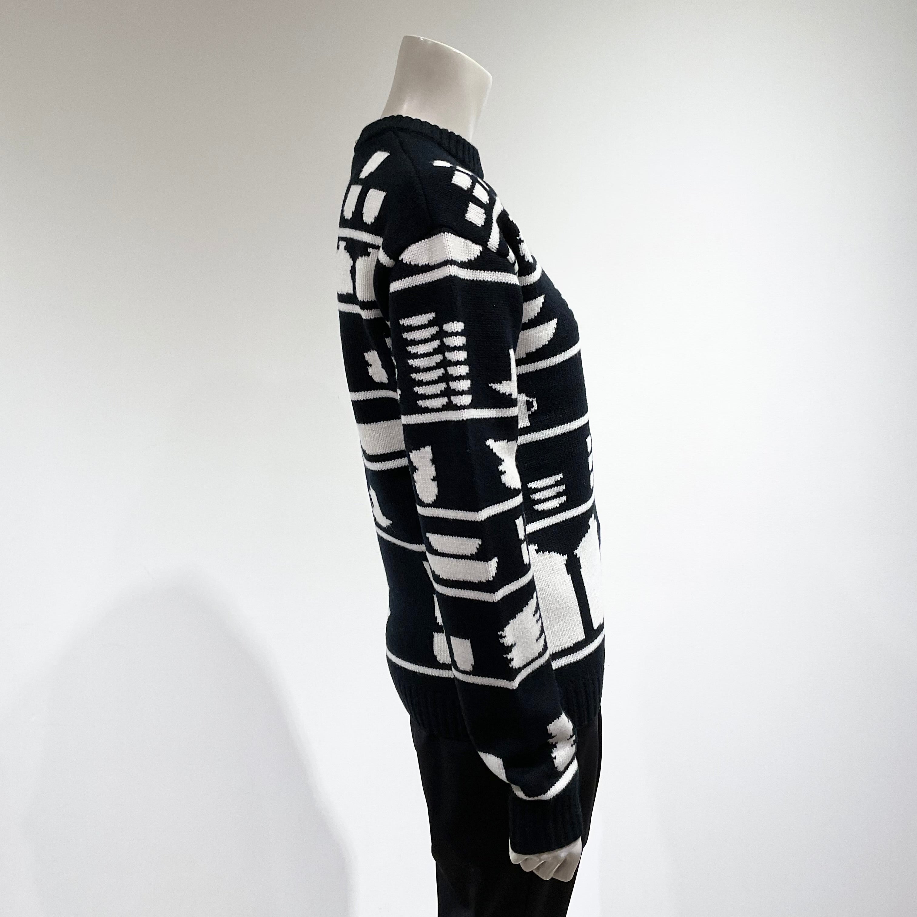 JW ANDERSON/ジェイダブリューアンダーソン テーブルウェアパターン セーター