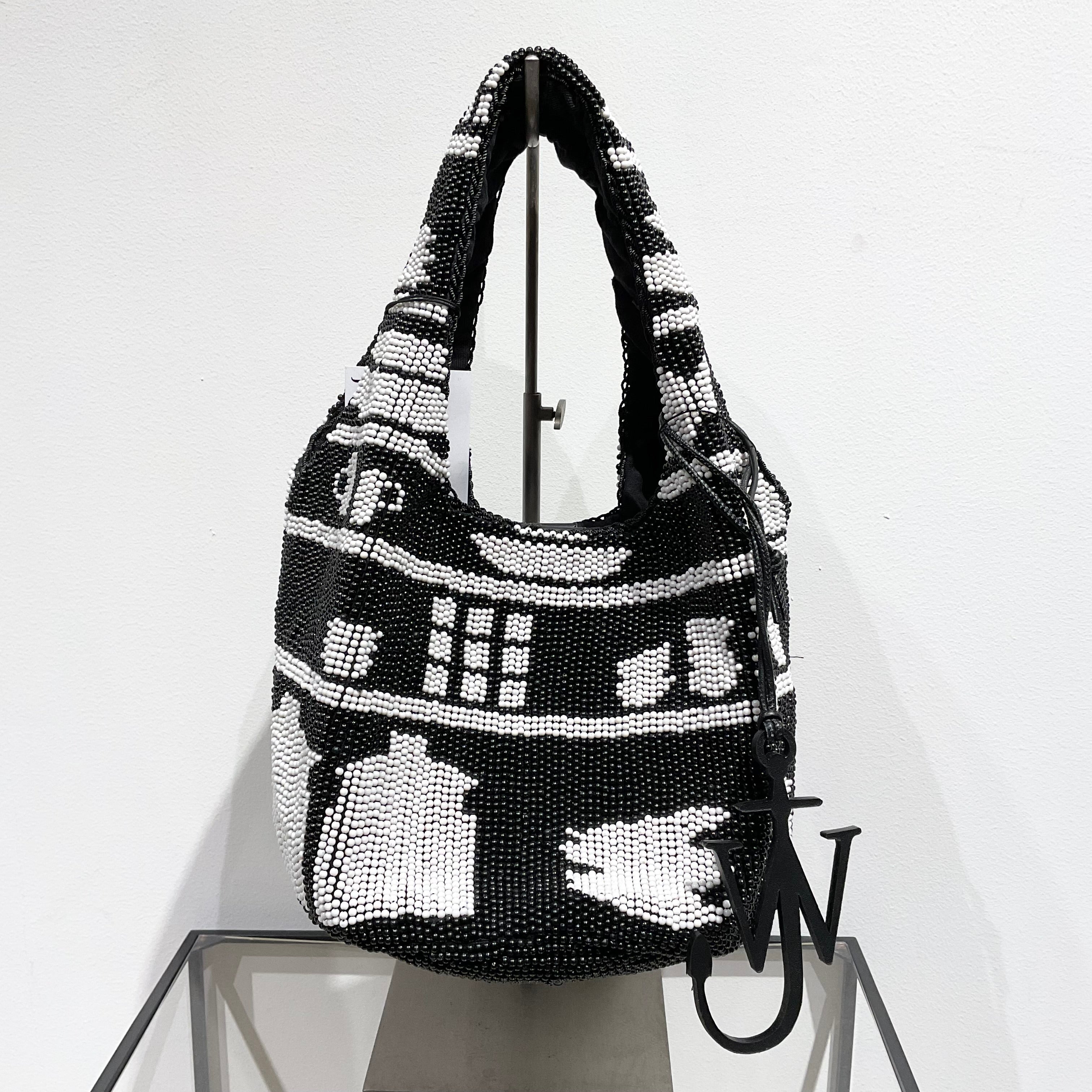 JW ANDERSON/ジェイダブリューアンダーソン テーブルウェアパターン ビーズ バッグ