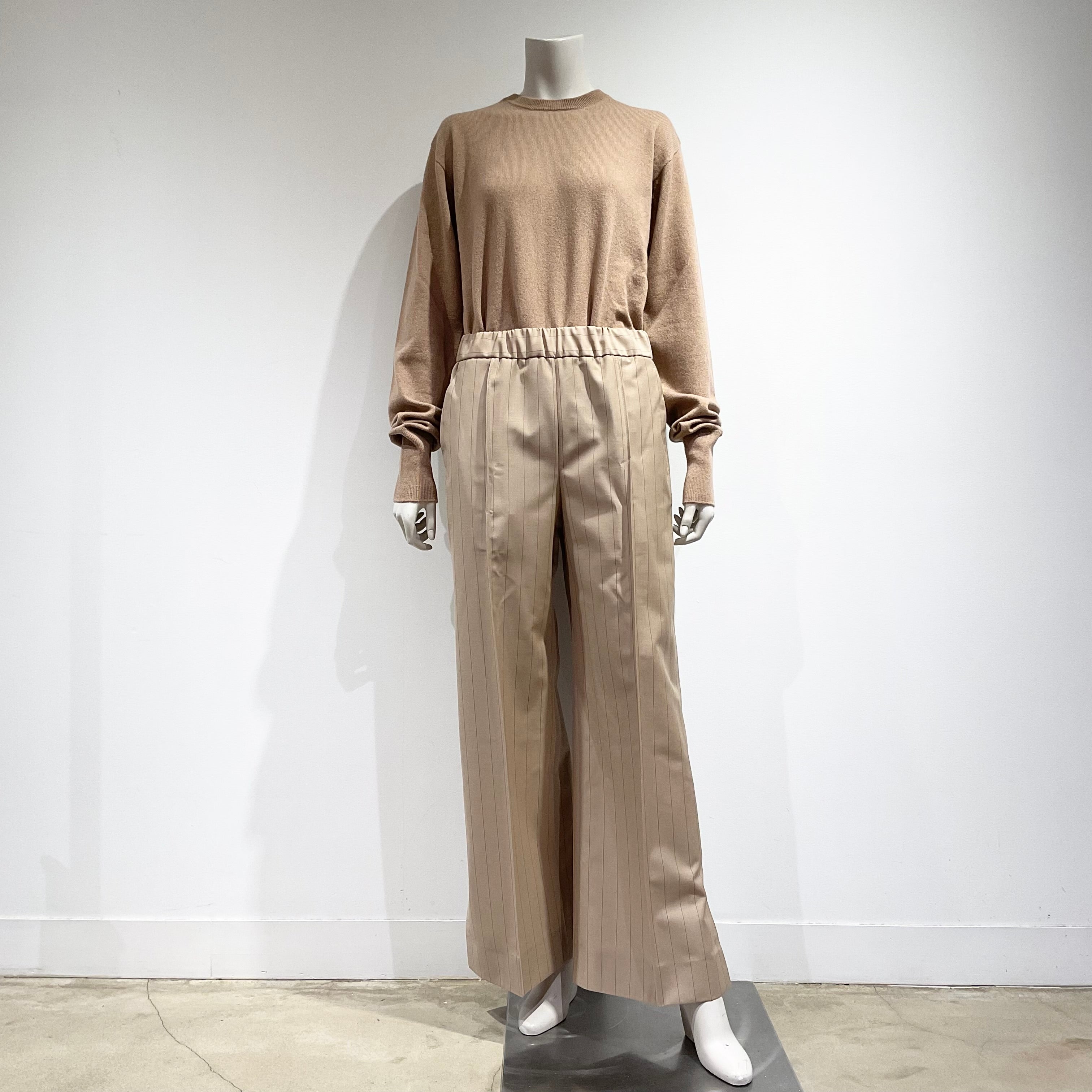 JIL SANDER/ジルサンダー ウールブレンド ピンストライプ パンツ