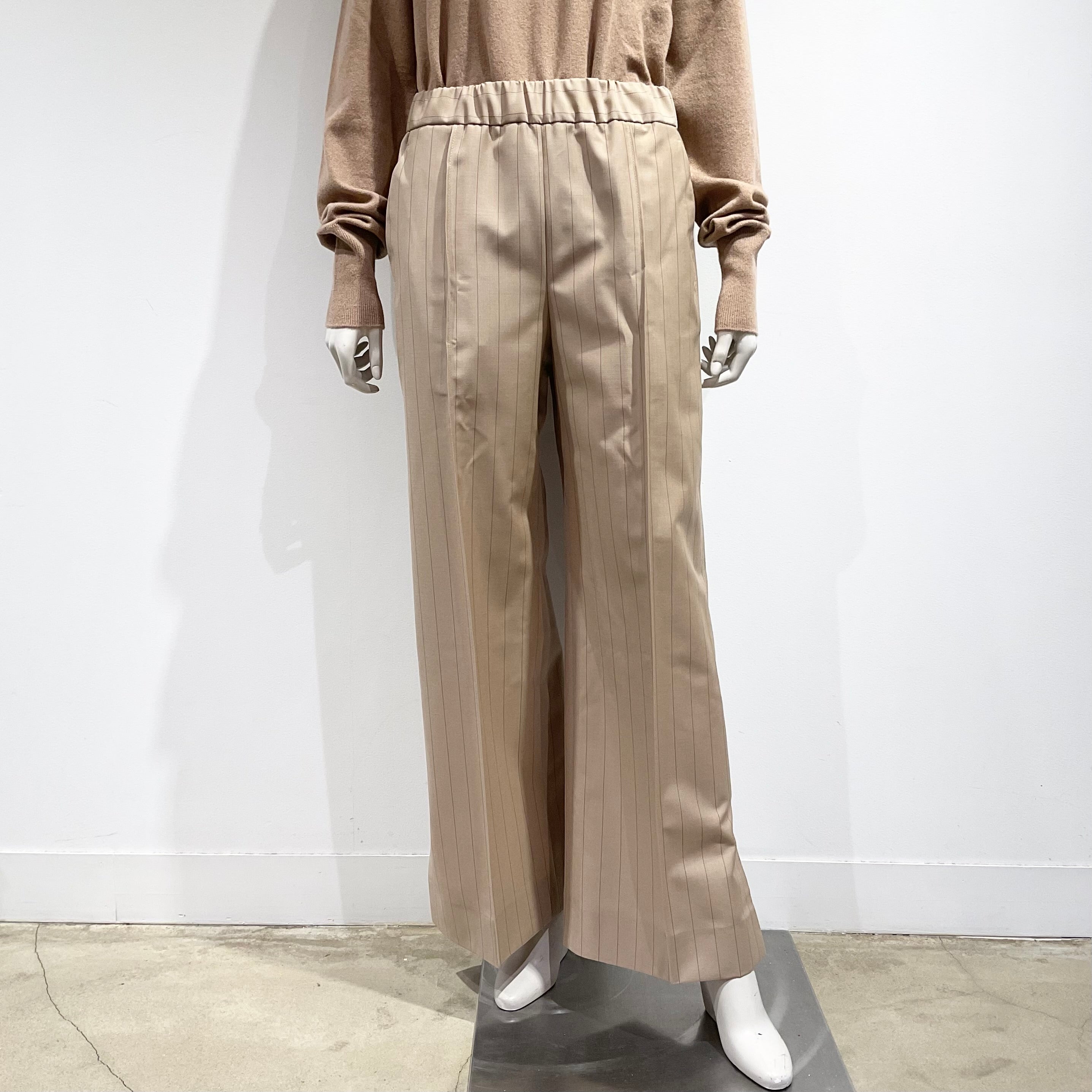 JIL SANDER/ジルサンダー ウールブレンド ピンストライプ パンツ
