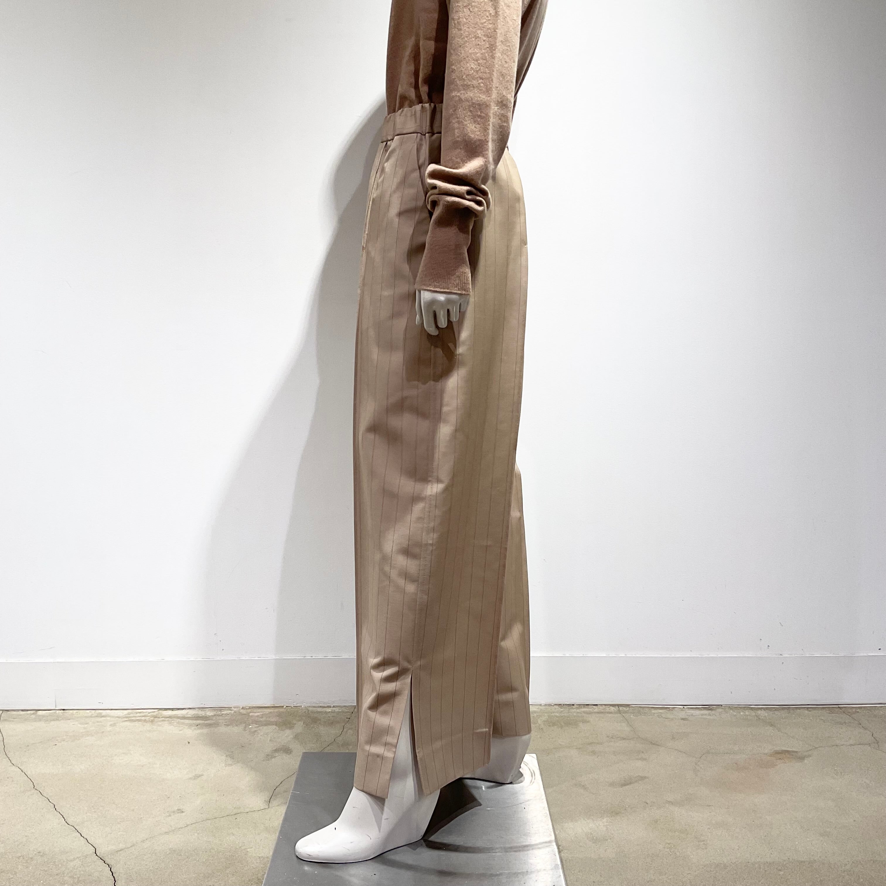 JIL SANDER/ジルサンダー ウールブレンド ピンストライプ パンツ