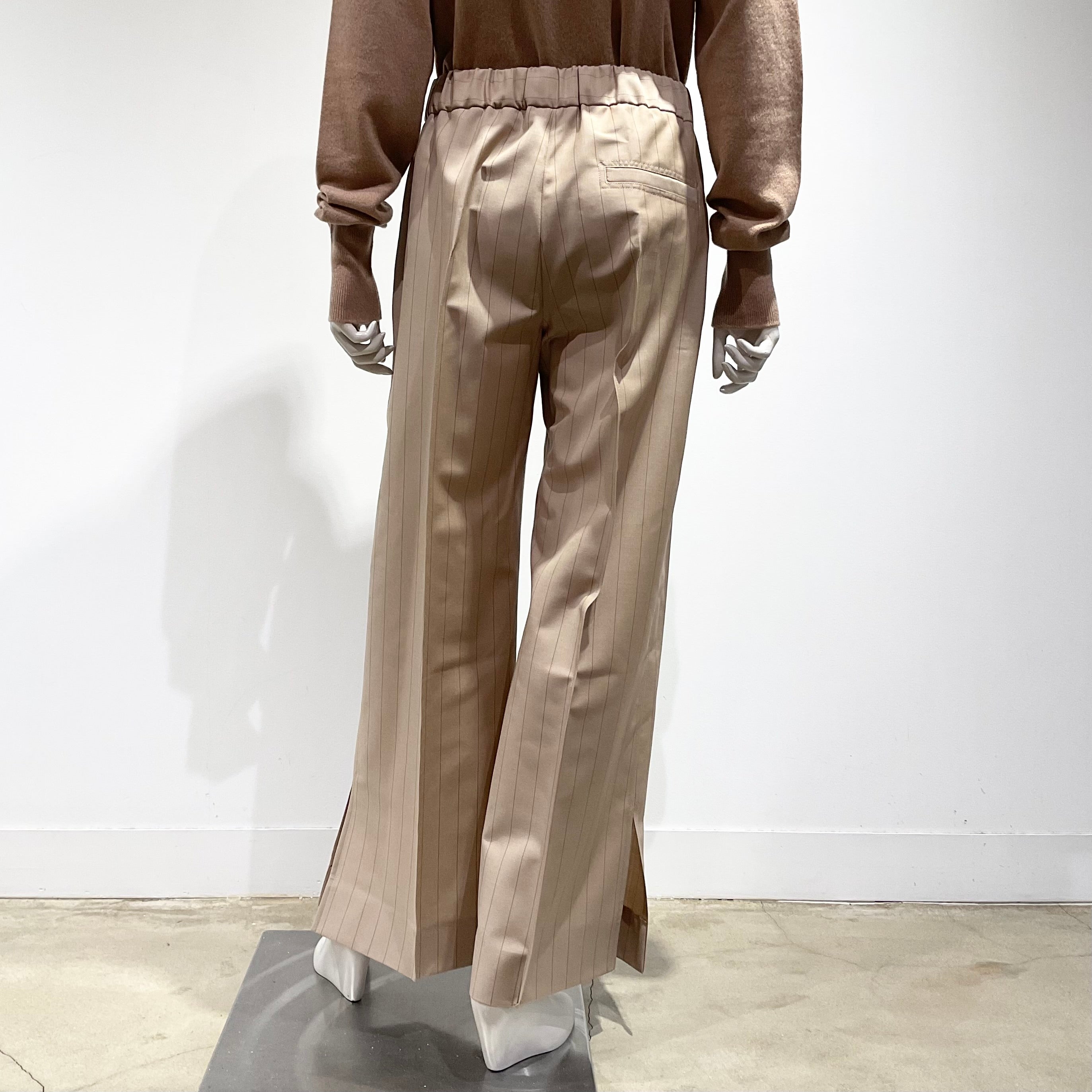 JIL SANDER/ジルサンダー ウールブレンド ピンストライプ パンツ
