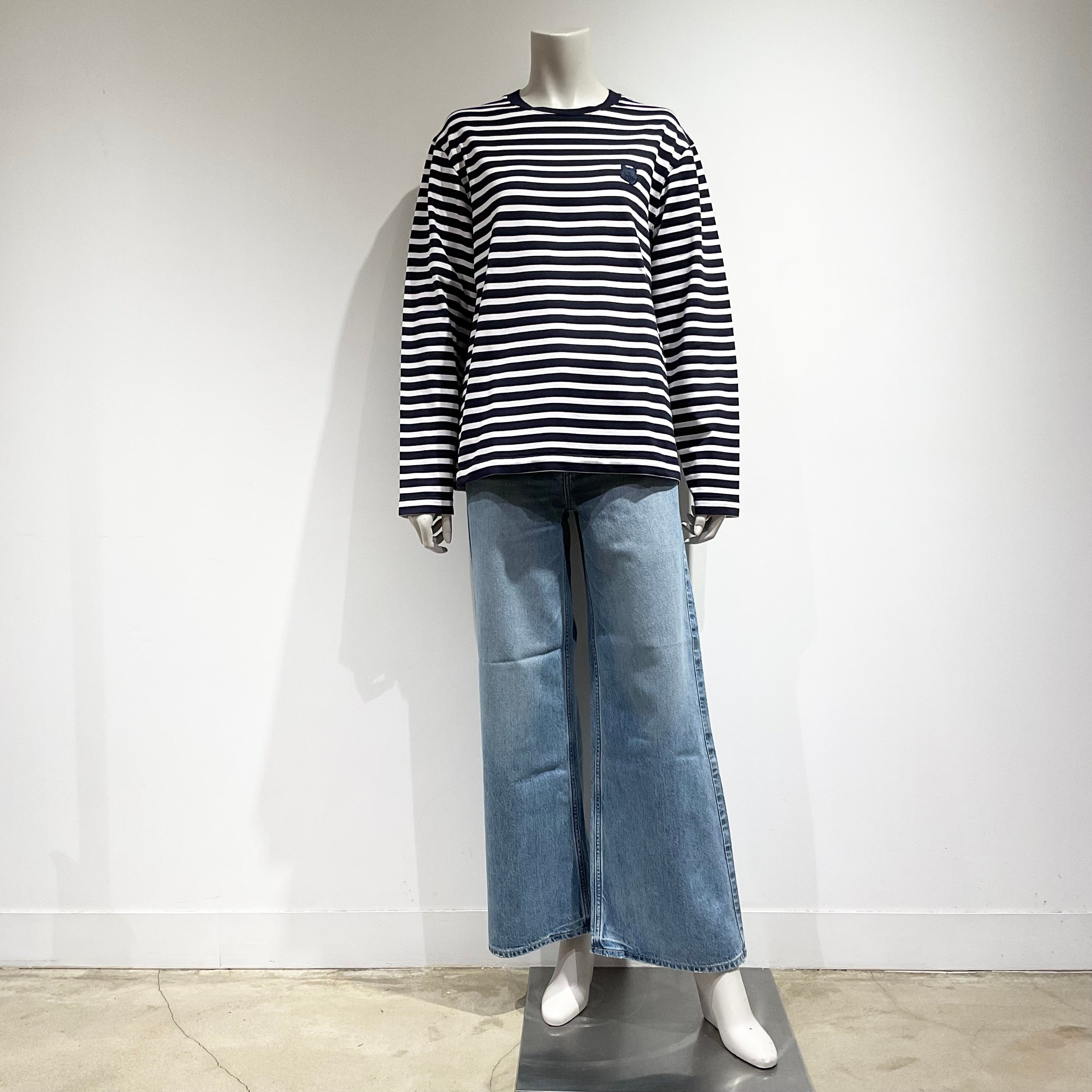 MAISON KITSUNE/メゾンキツネ フォックスヘッド ロングスリーブ Tシャツ