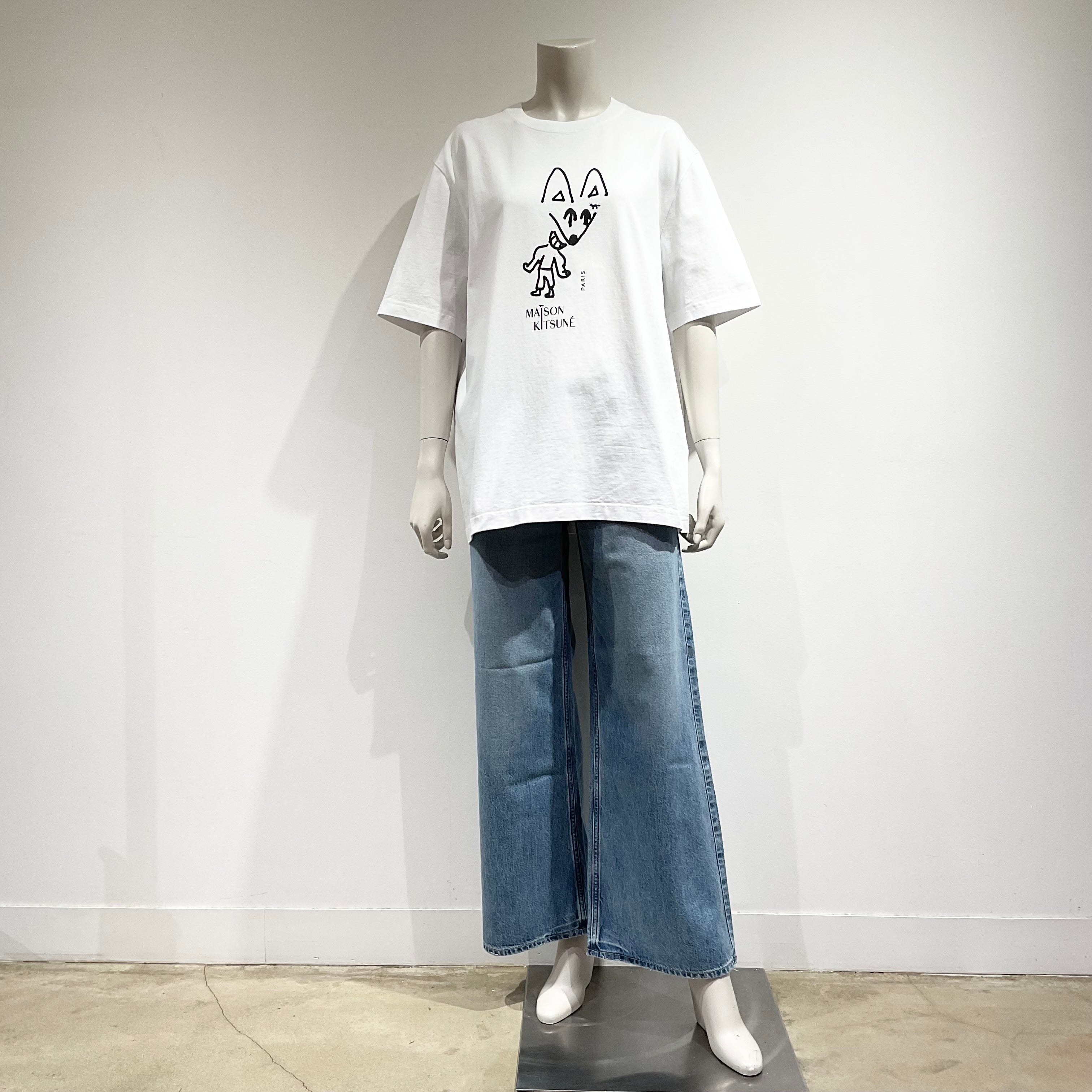 MAISON KITSUNE/メゾンキツネ パーティー フォックス コンフォート Tシャツ