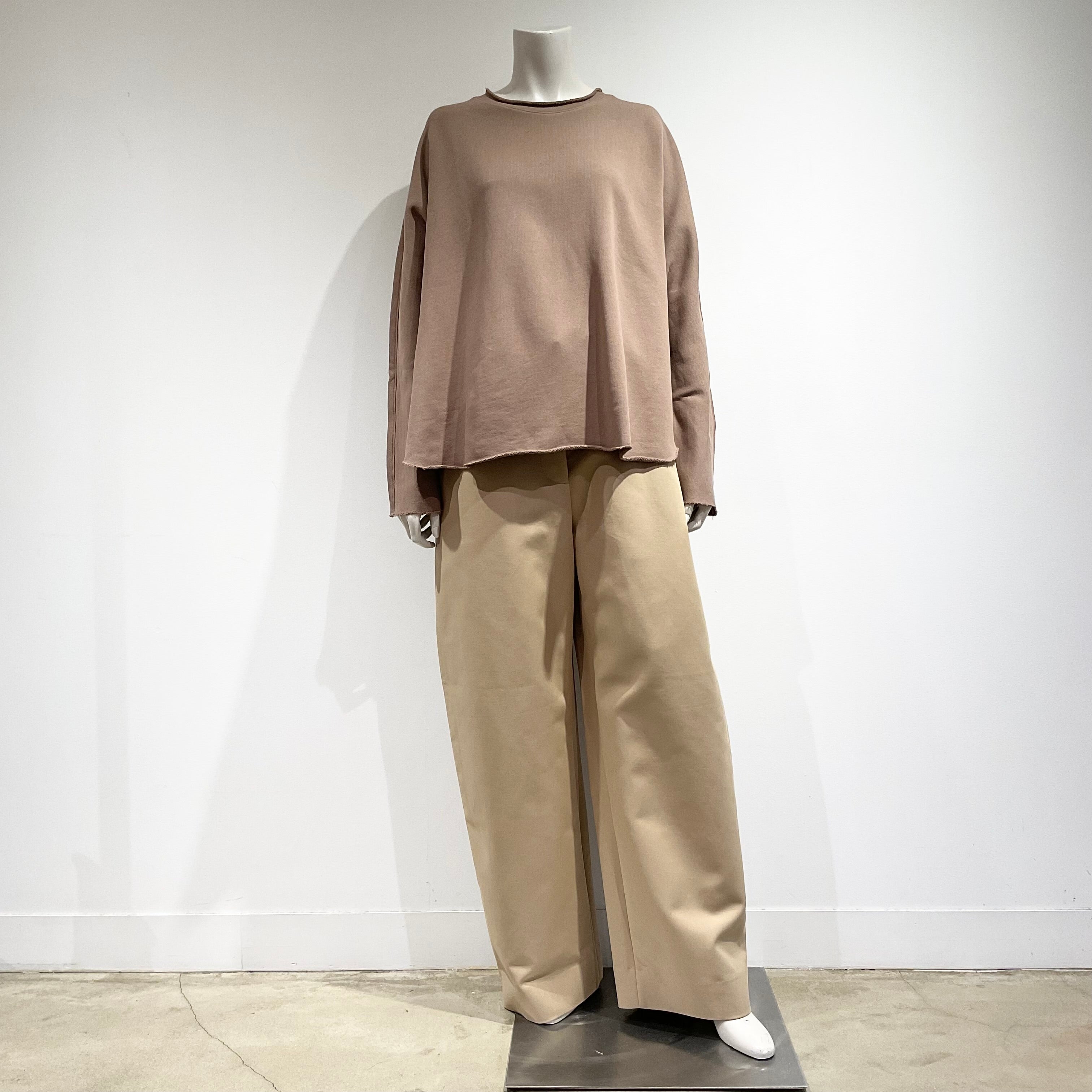 Frank&Eileen/フランクアンドアイリーン ANNA TRIPLE FLEECE ロングスリーブカットソー