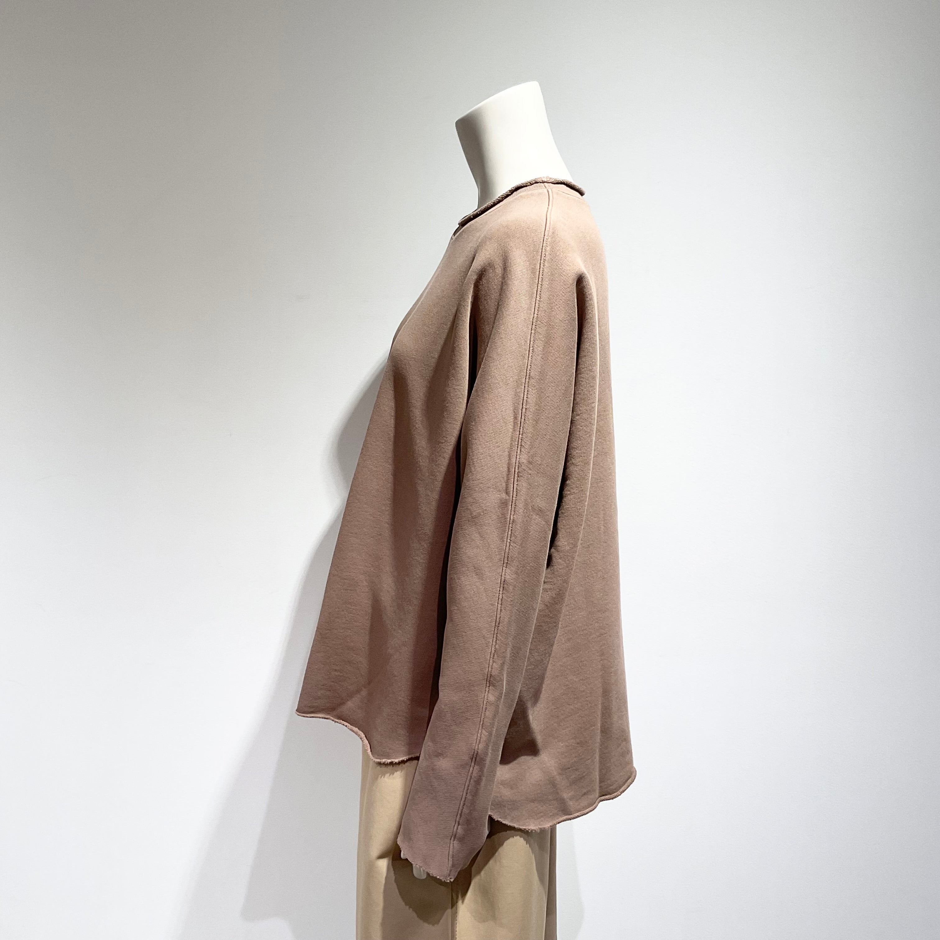 Frank&Eileen/フランクアンドアイリーン ANNA TRIPLE FLEECE ロングスリーブカットソー