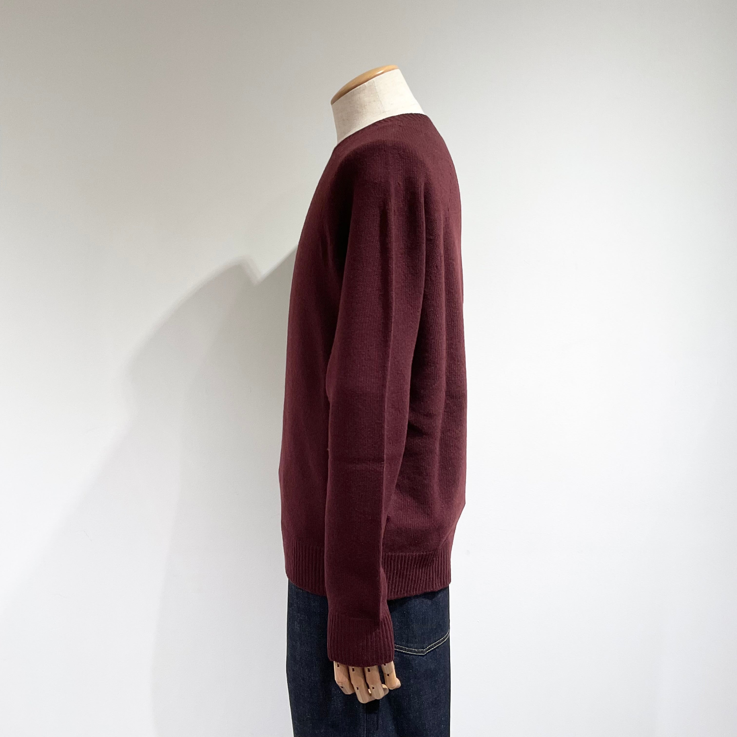 JIL SANDER/ジルサンダー カシミヤ ブレンド クルーネックセーター