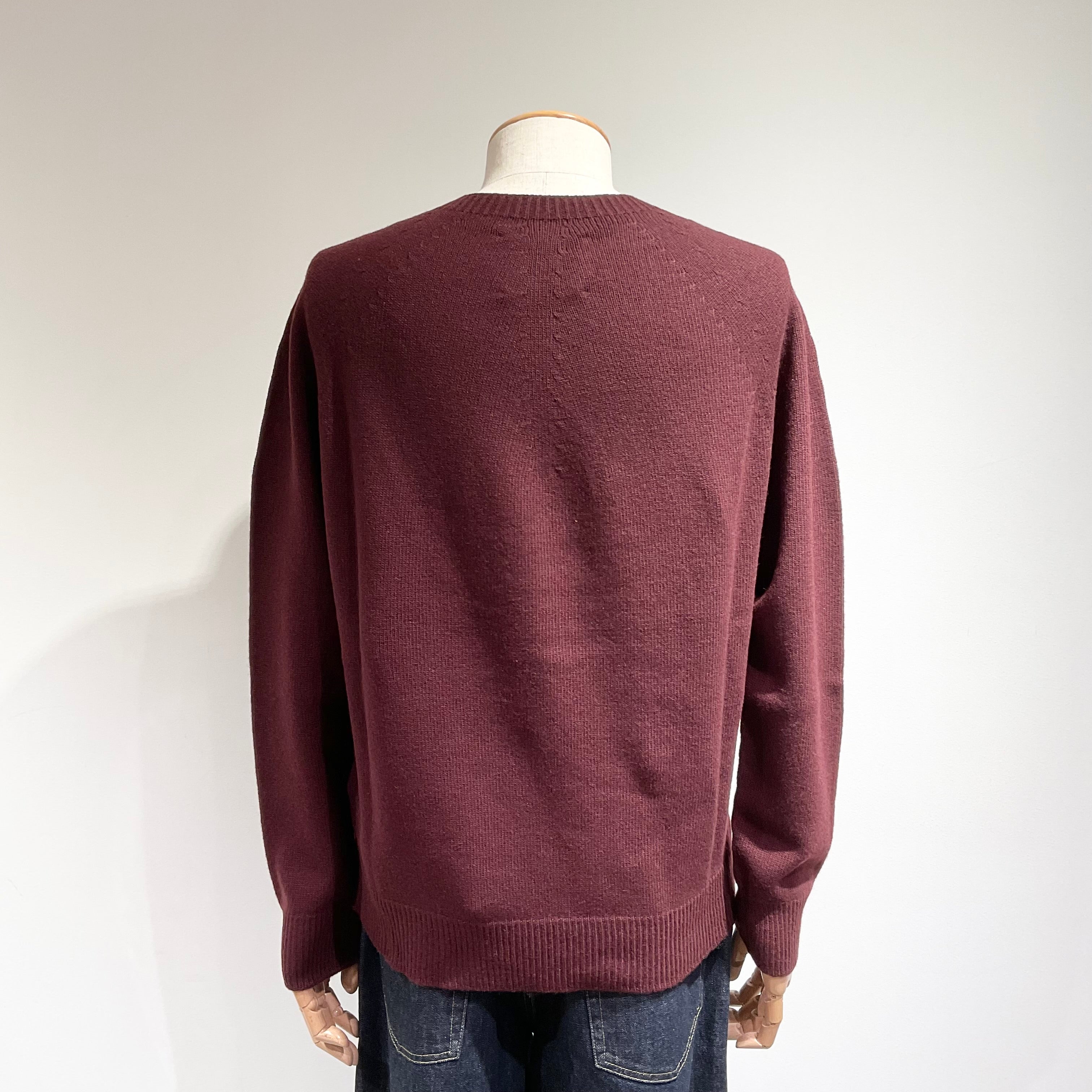 JIL SANDER/ジルサンダー カシミヤ ブレンド クルーネックセーター