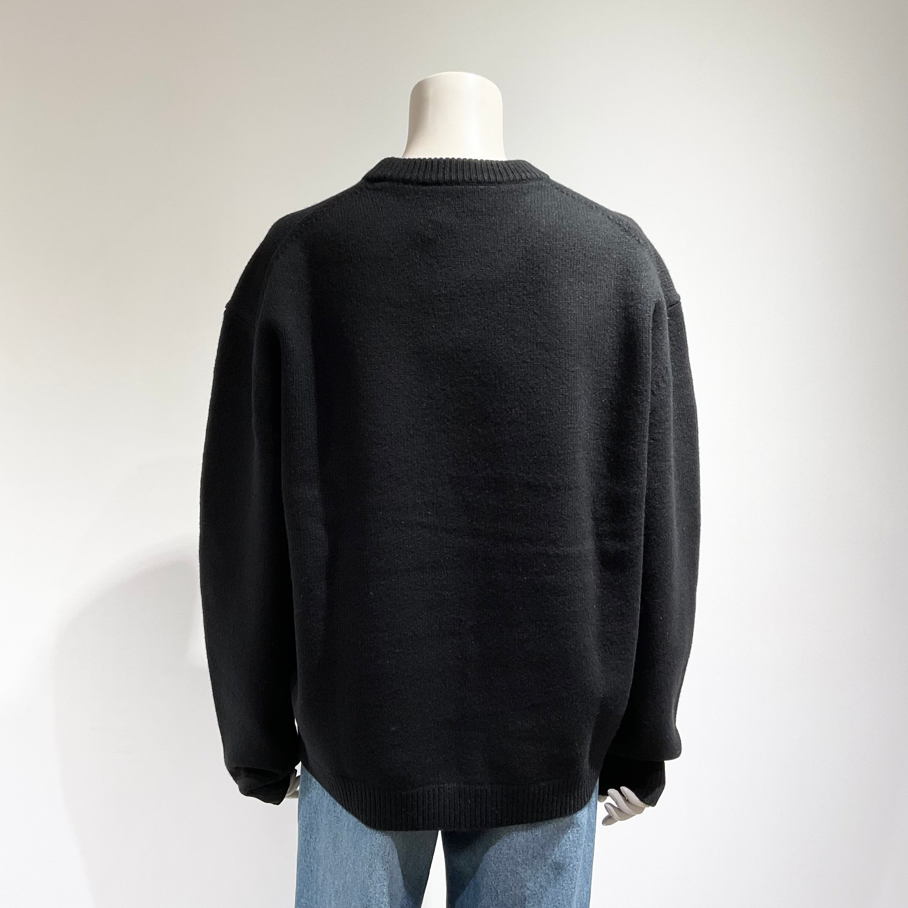 MAISON KITSUNE/メゾンキツネ フォックスヘッド インターシャ メリノ ジャンパー