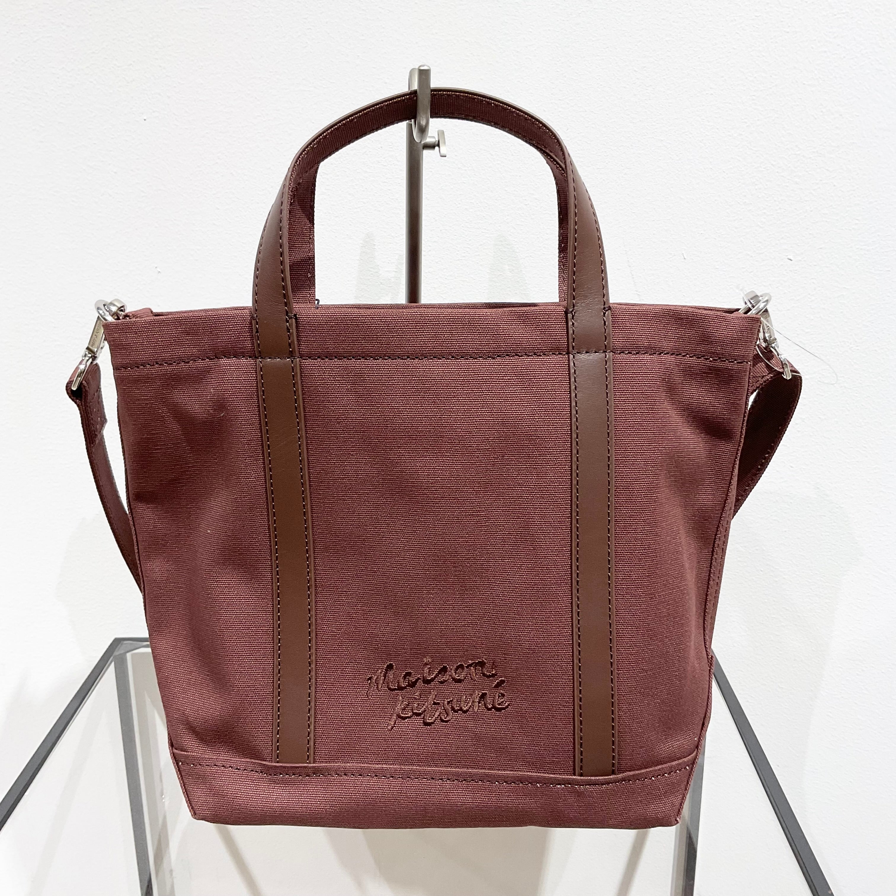 MAISON KITSUNE/メゾンキツネ フォックスヘッド スモール トート