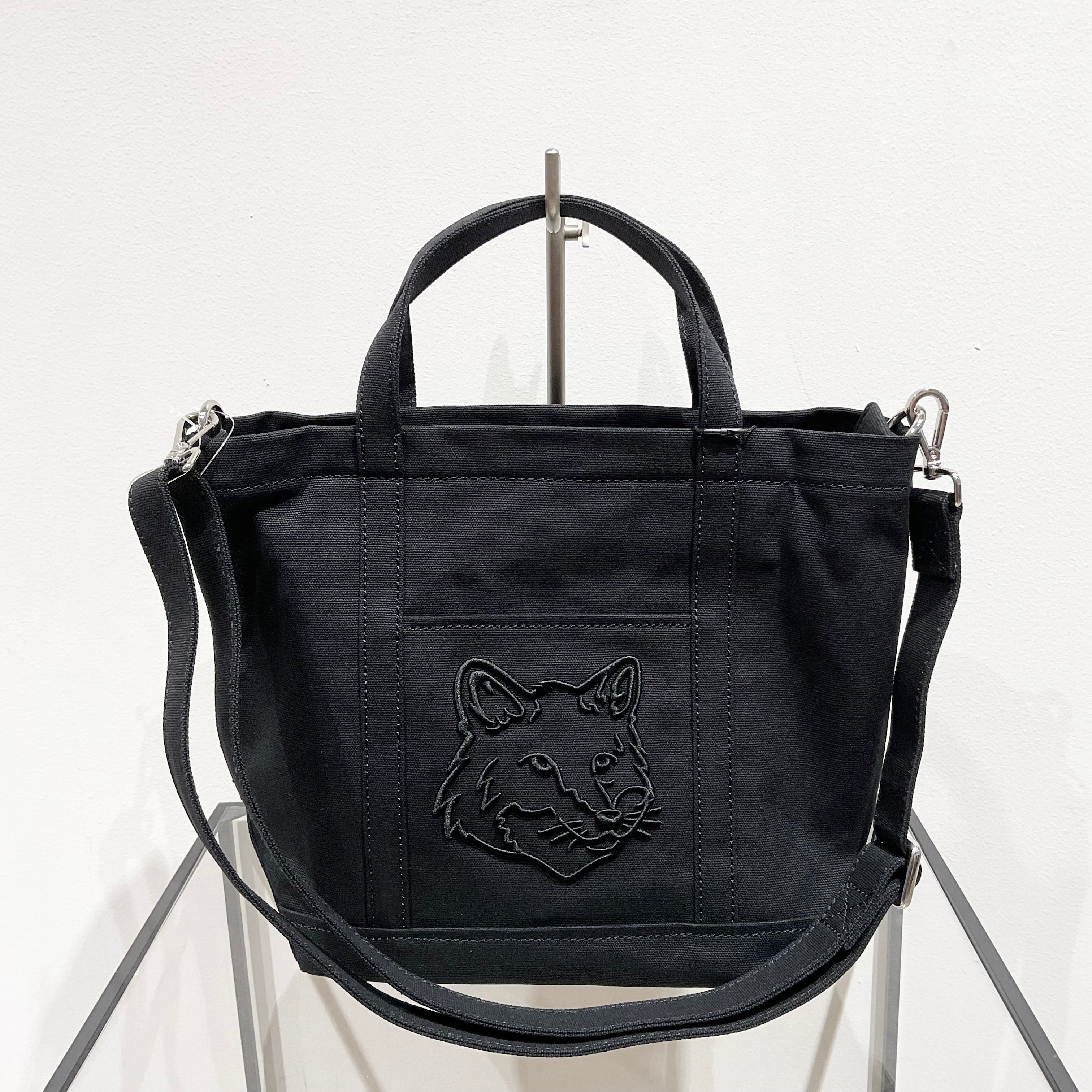 MAISON KITSUNE/メゾンキツネ フォックスヘッド スモール トート