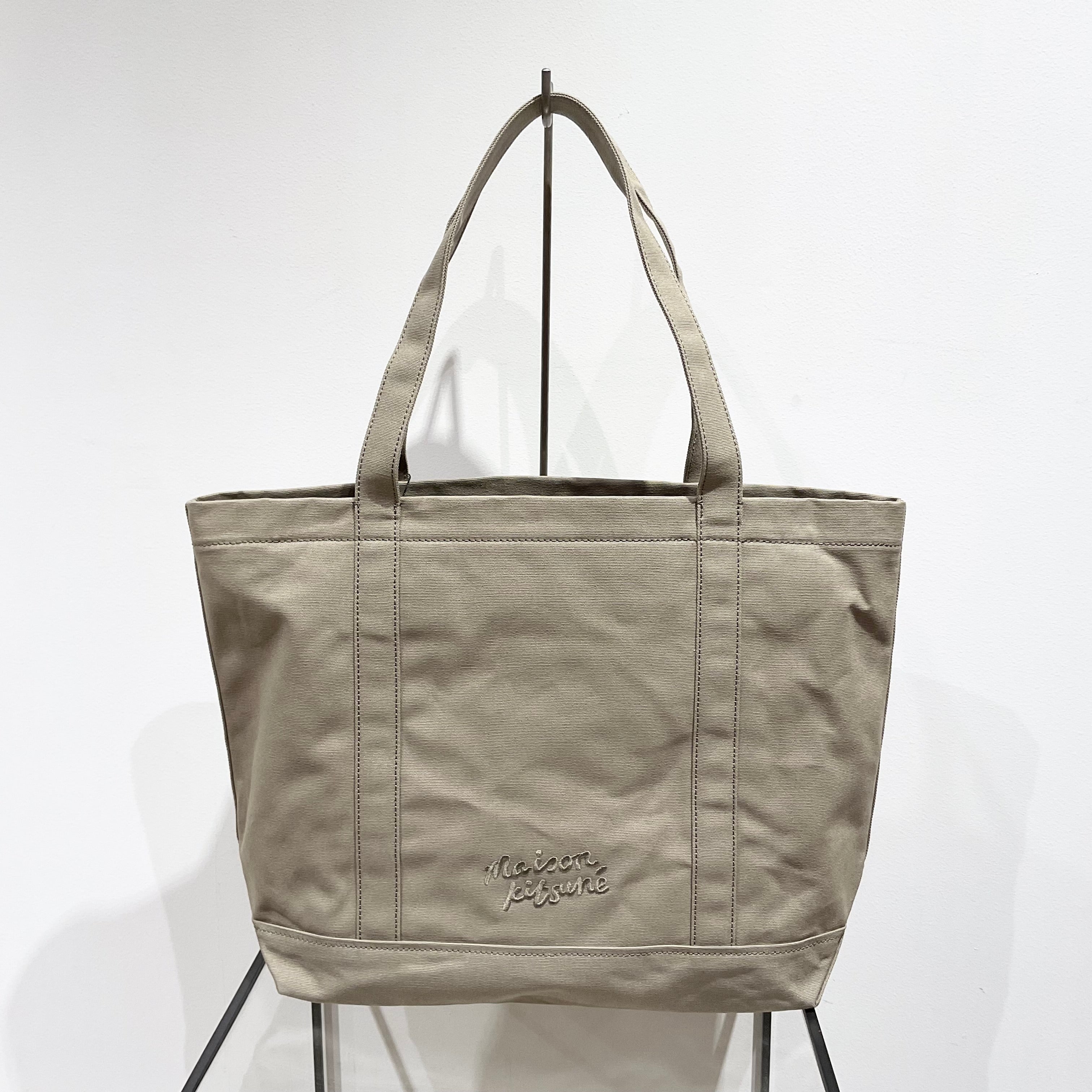 MAISON KITSUNE/メゾンキツネ フォックスヘッド ラージ トート