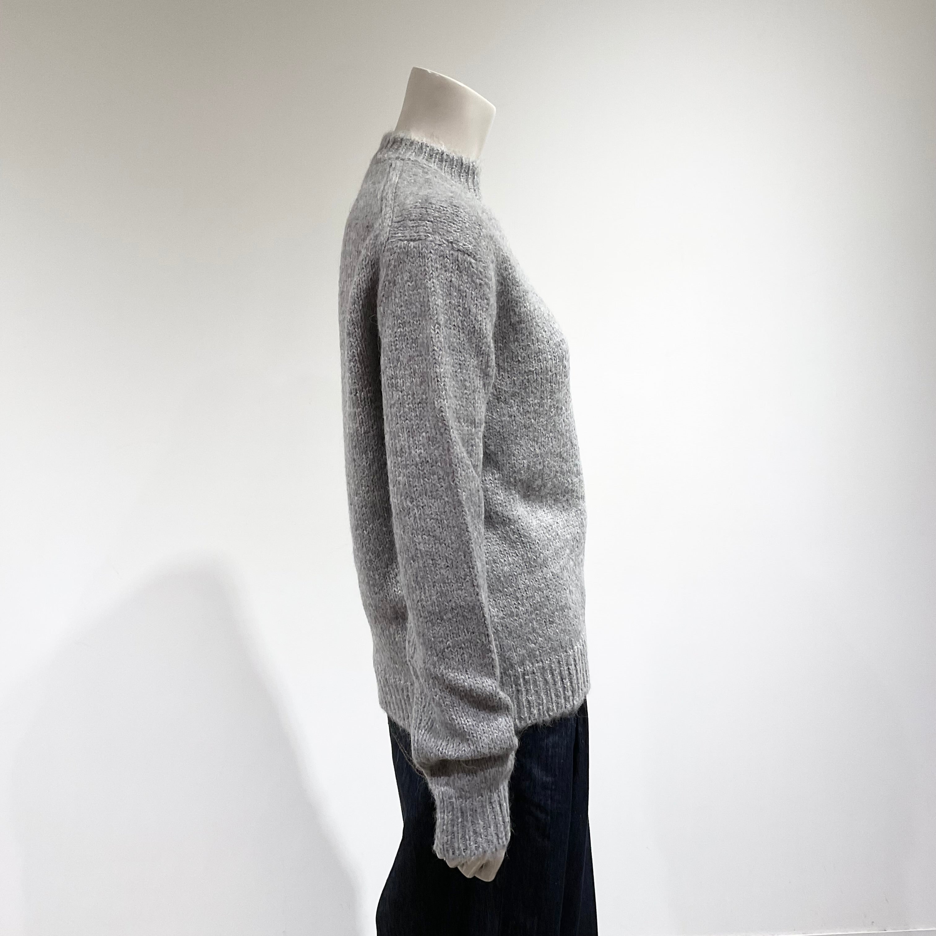 JIL SANDER/ジルサンダー ミッドウェイト ウール クルーネックセーター