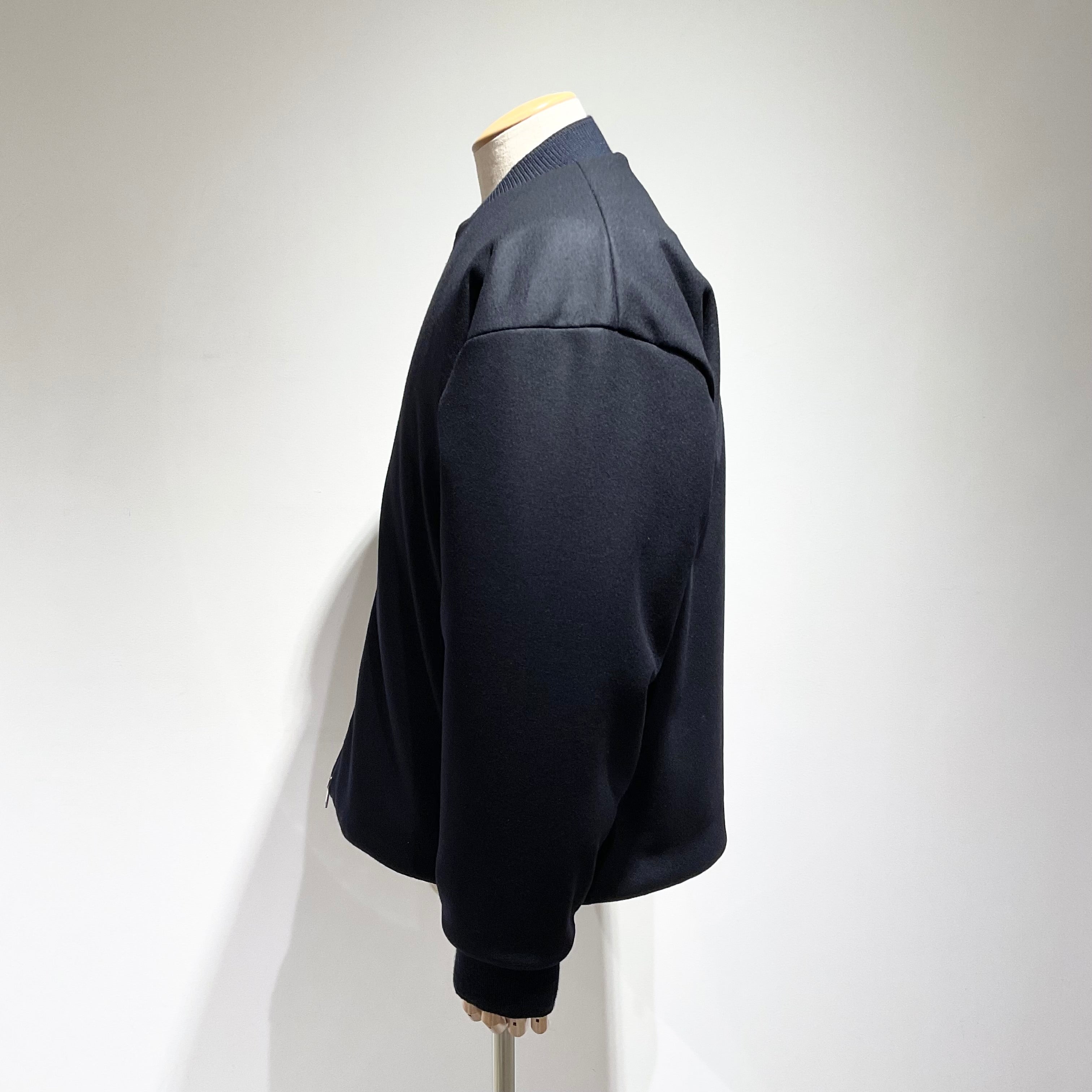 JIL SANDER/ジルサンダー ウールメルトン パディング ボンバージャケット