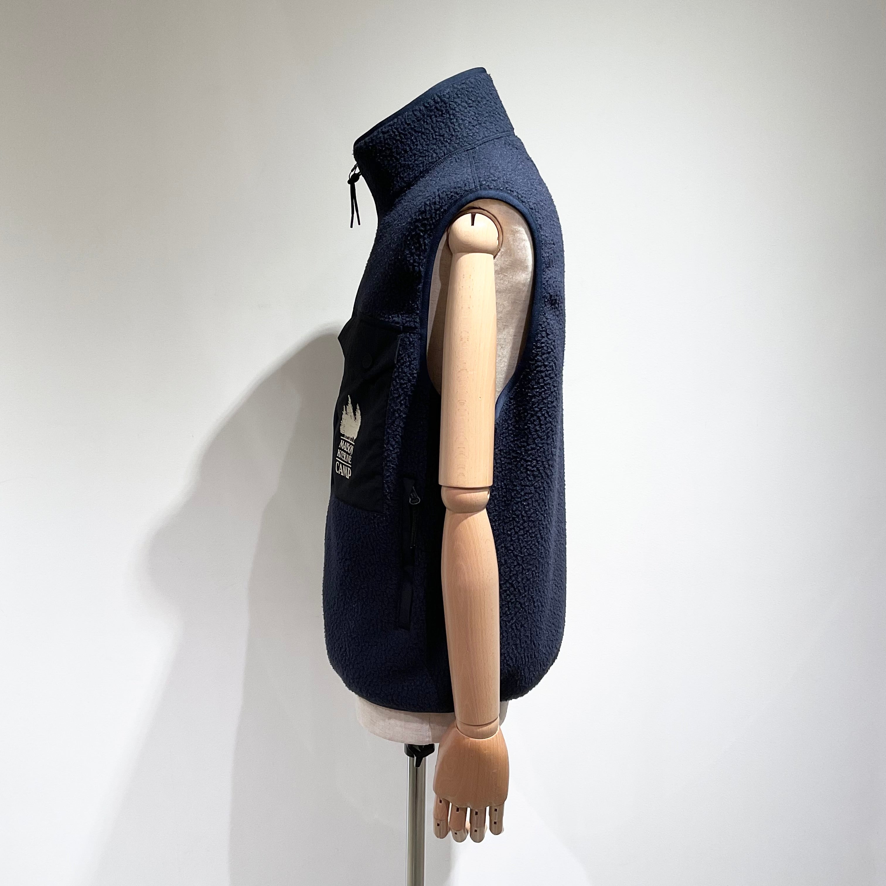 MAISON KITSUNE/メゾンキツネ フリース スリーブレス ベスト