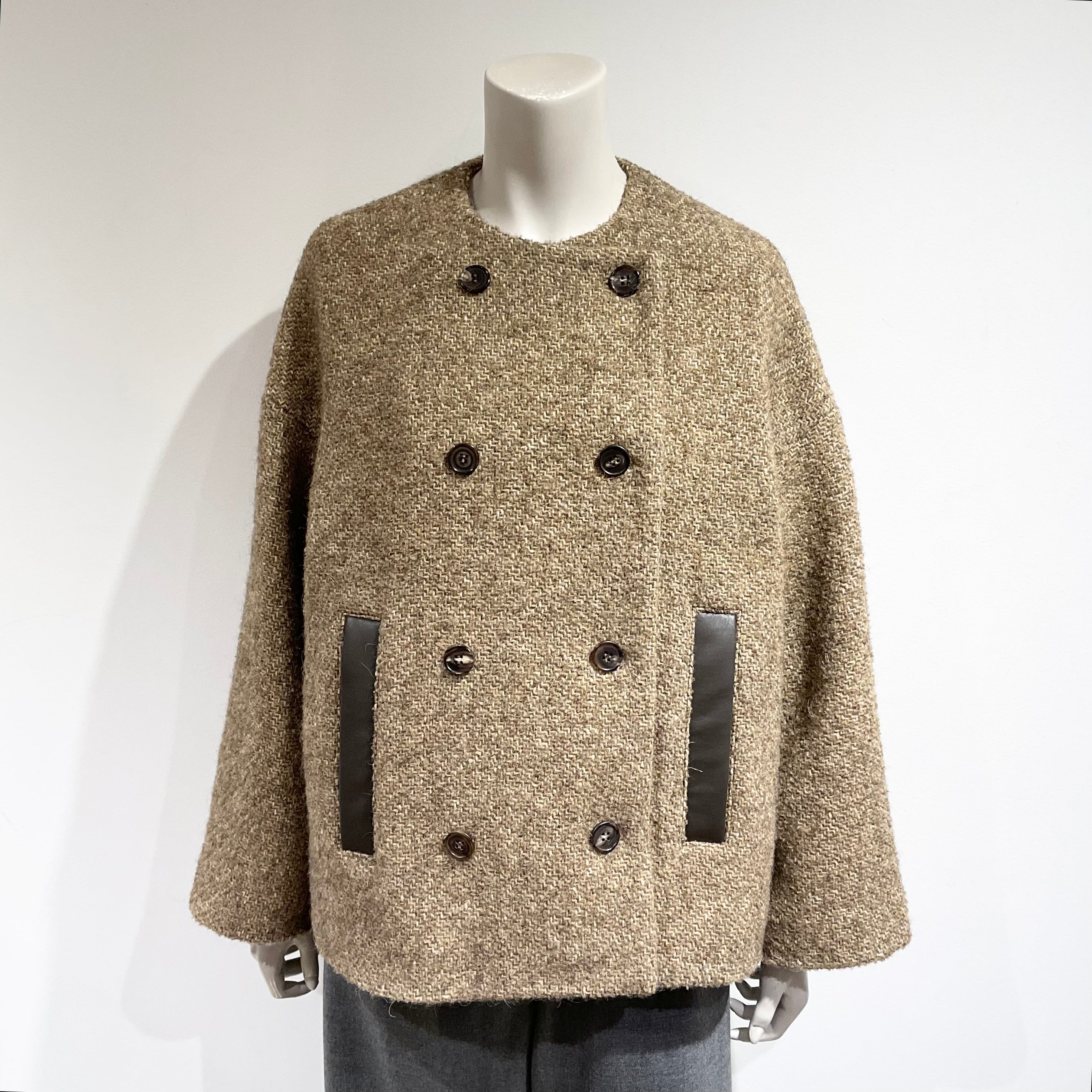 BEATING HEART/ビーティングハート ノーカラー コート