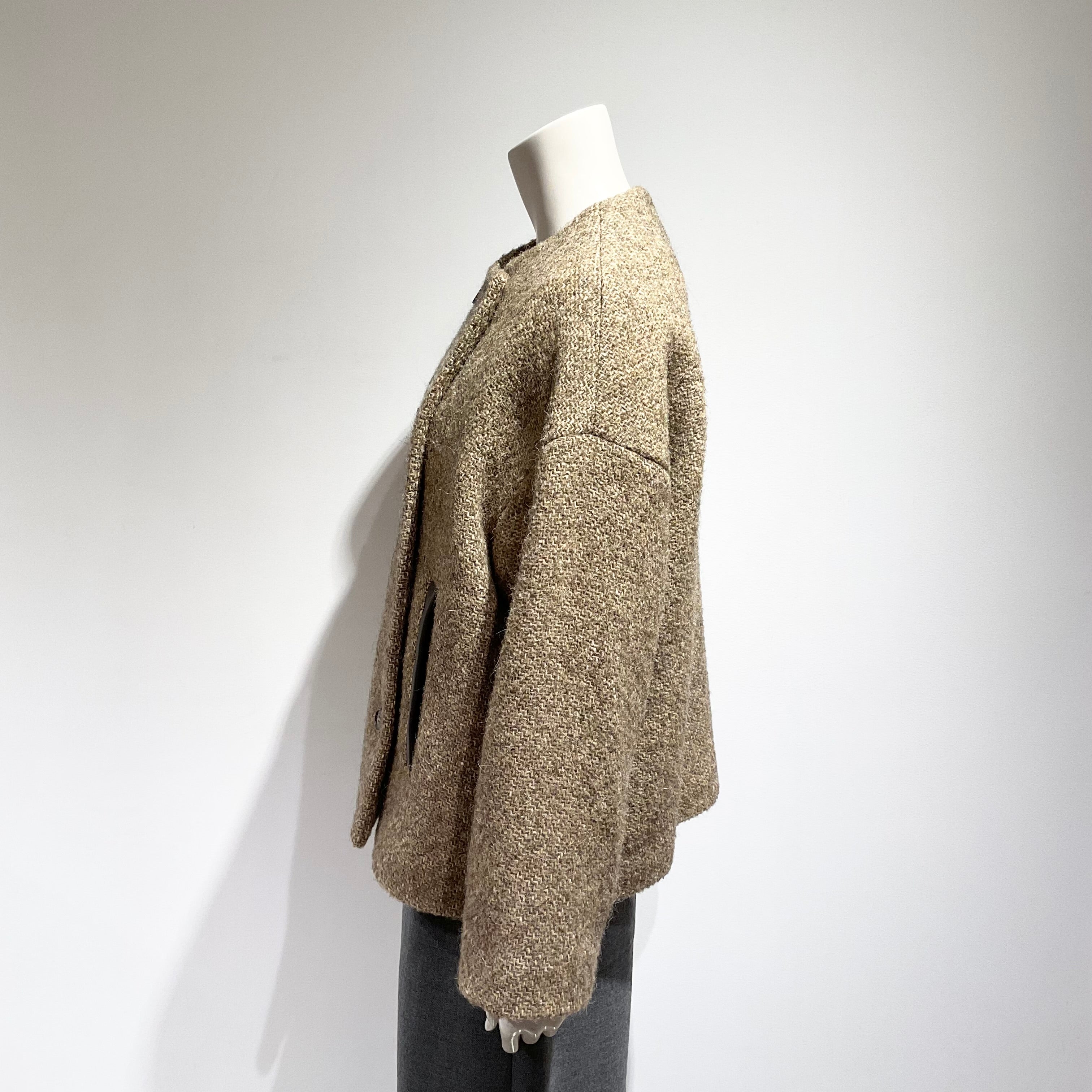 BEATING HEART/ビーティングハート ノーカラー コート