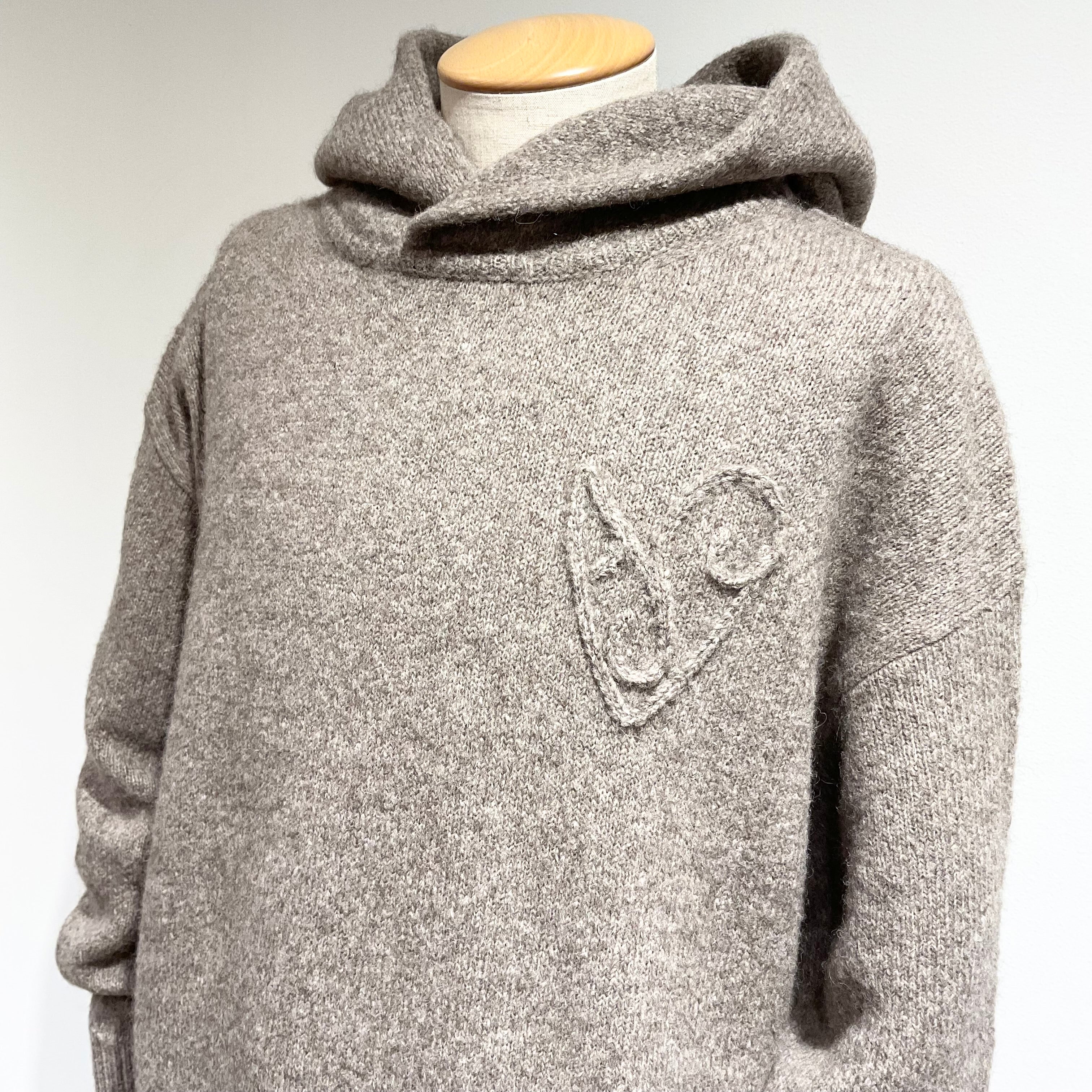 Acne Studios/アクネストゥディオズ レイヤードニットパーカー