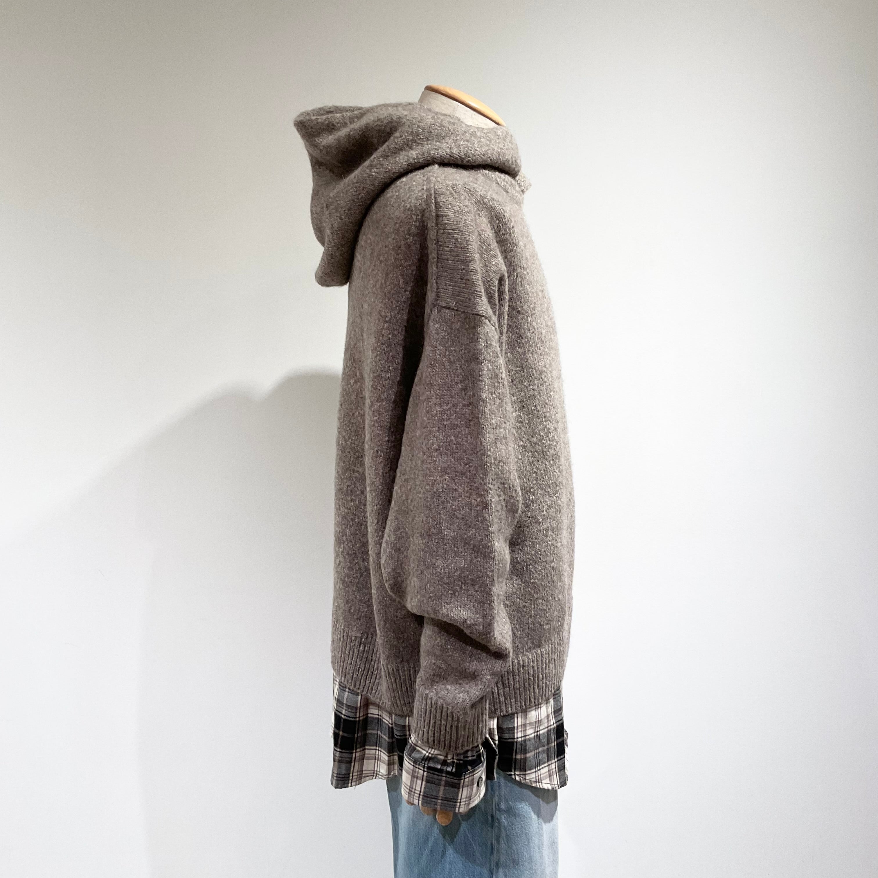 Acne Studios/アクネストゥディオズ レイヤードニットパーカー