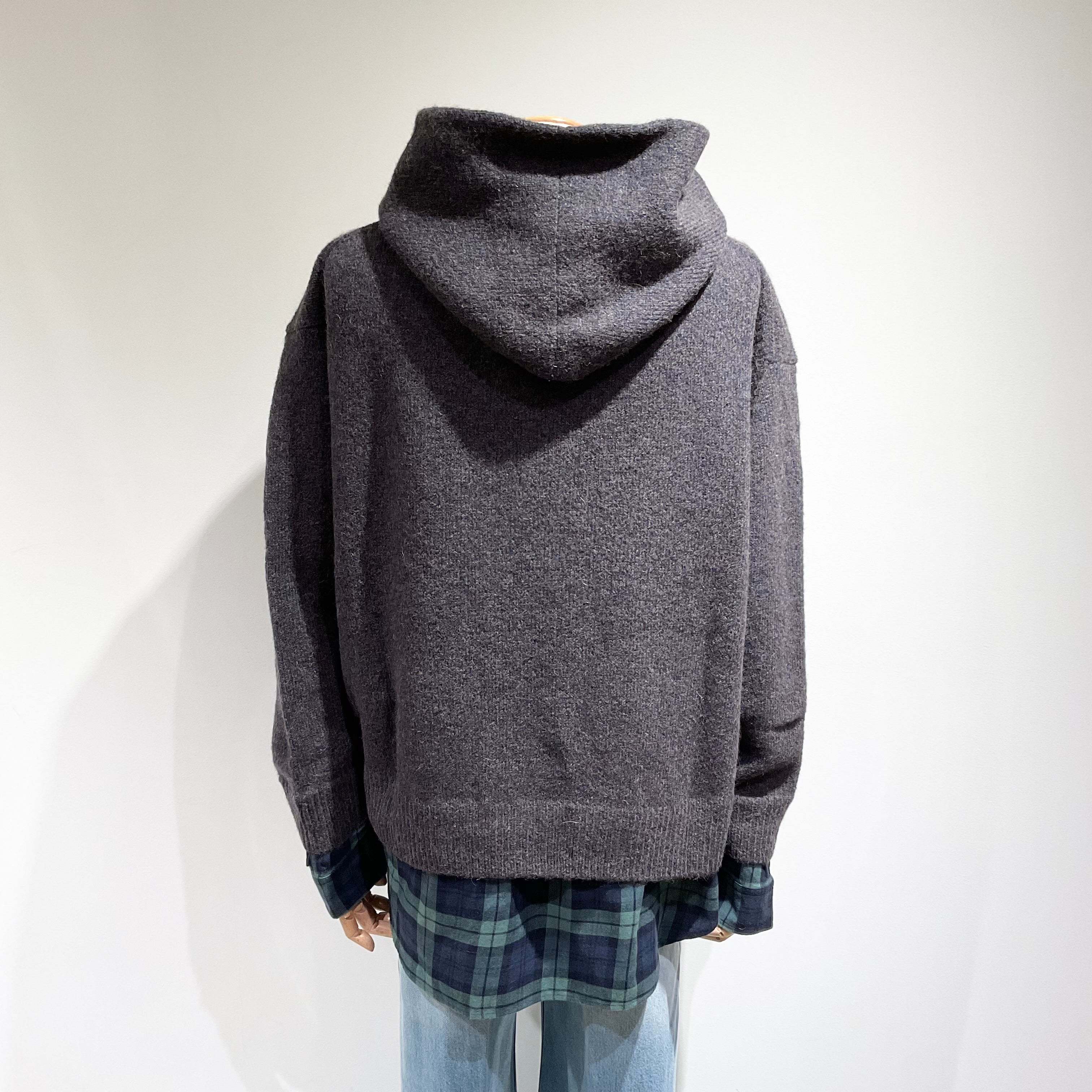 Acne Studios/アクネストゥディオズ レイヤードニットパーカー