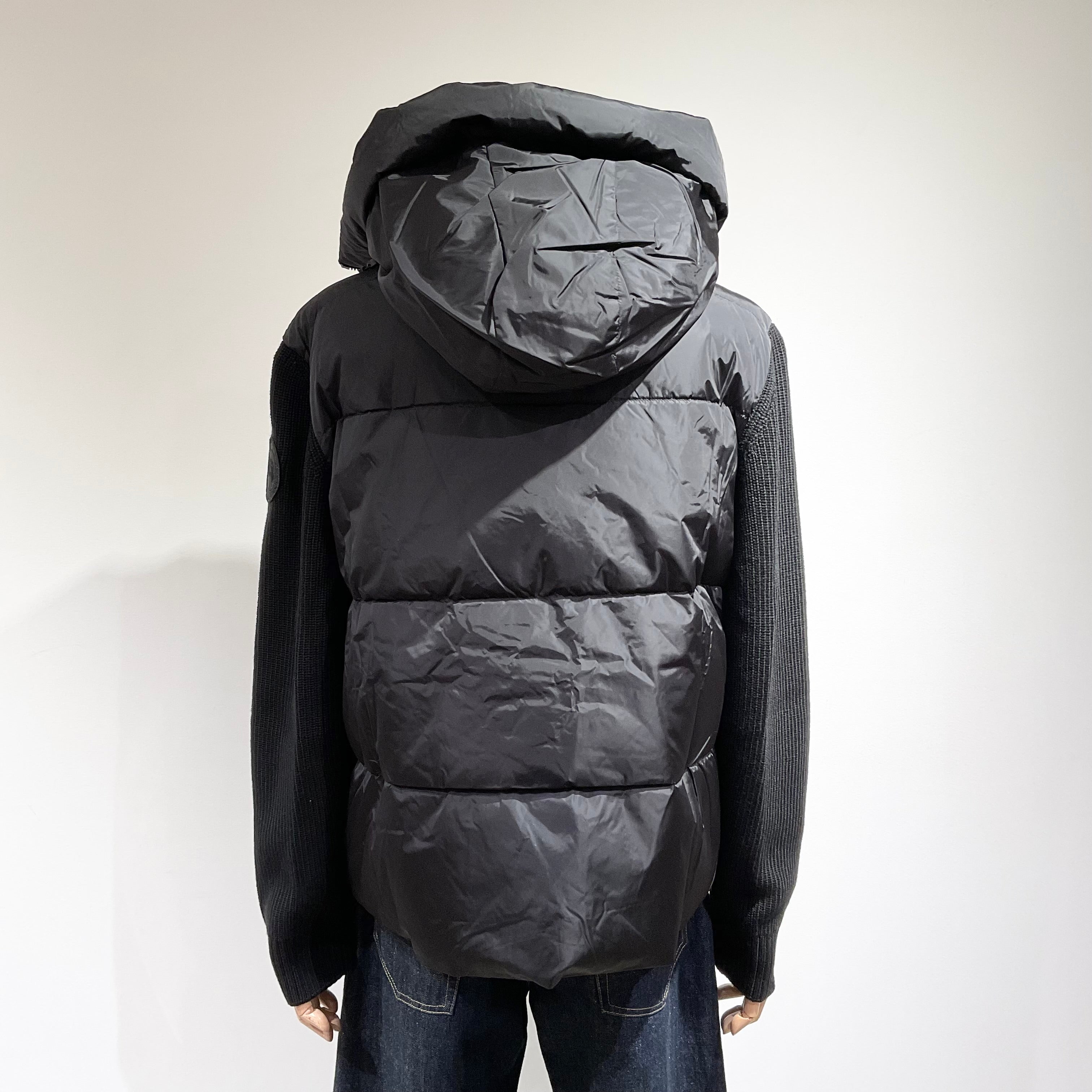 CANADA GOOSE/カナダグース ニット切り替えダウンジャケット