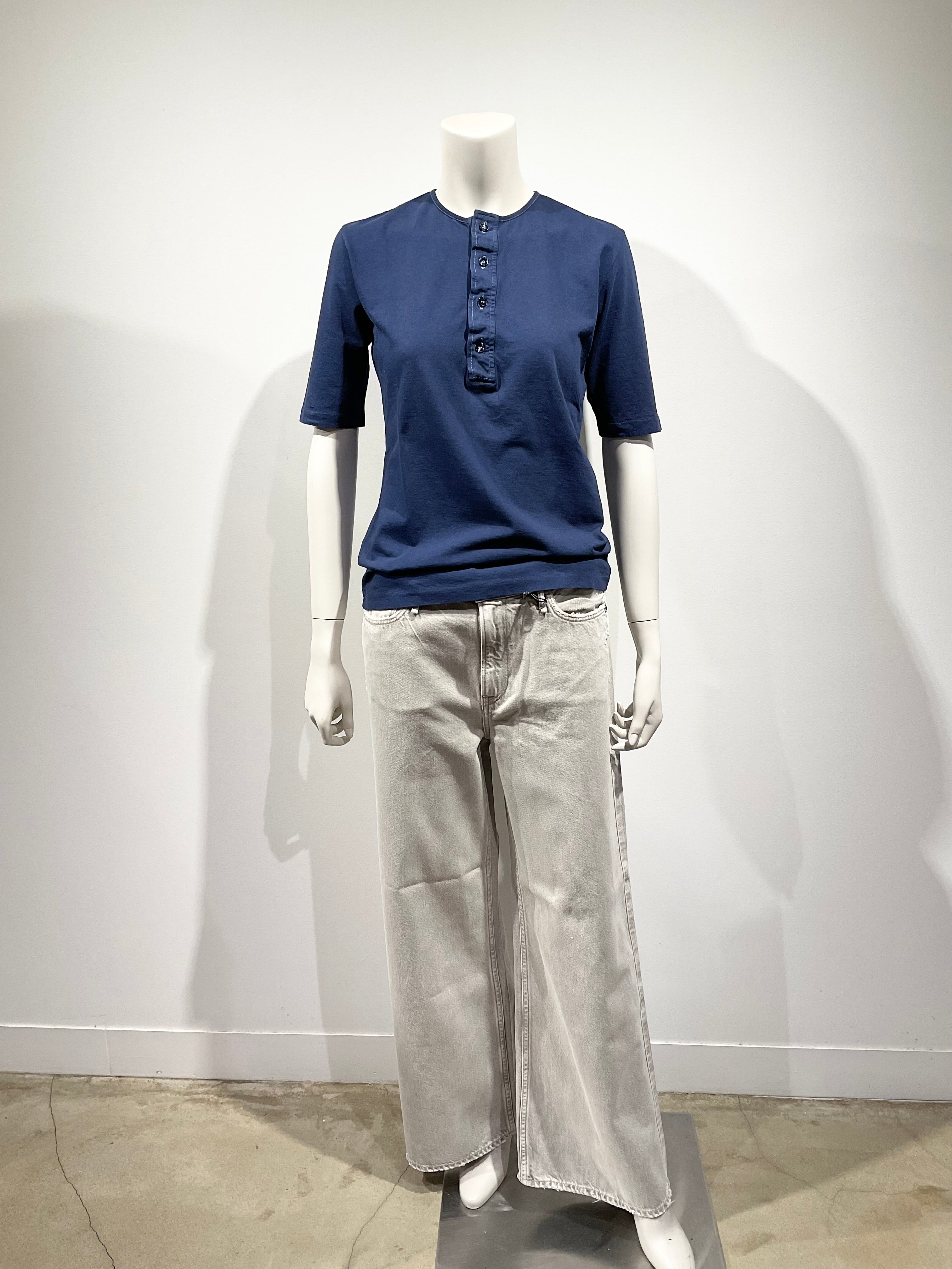 Maison Margiela/メゾンマルジェラ ヘンリーネックTシャツ