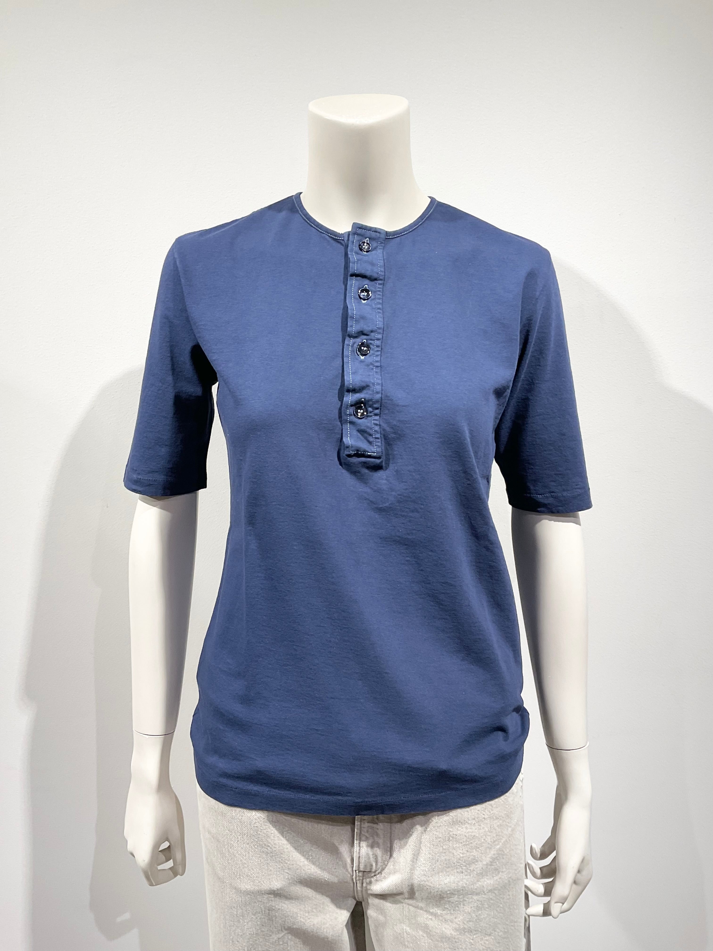 Maison Margiela/メゾンマルジェラ ヘンリーネックTシャツ