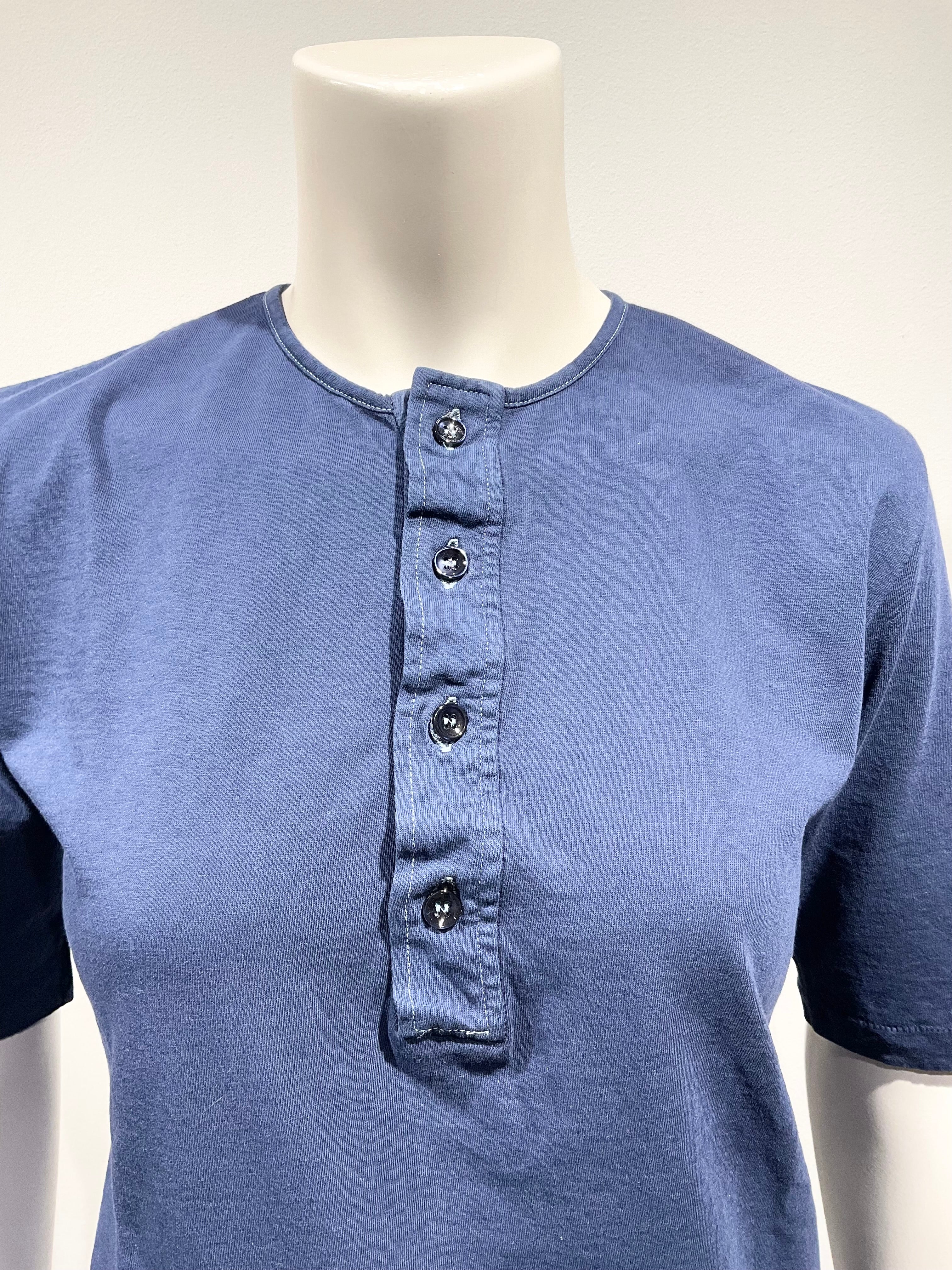 Maison Margiela/メゾンマルジェラ ヘンリーネックTシャツ