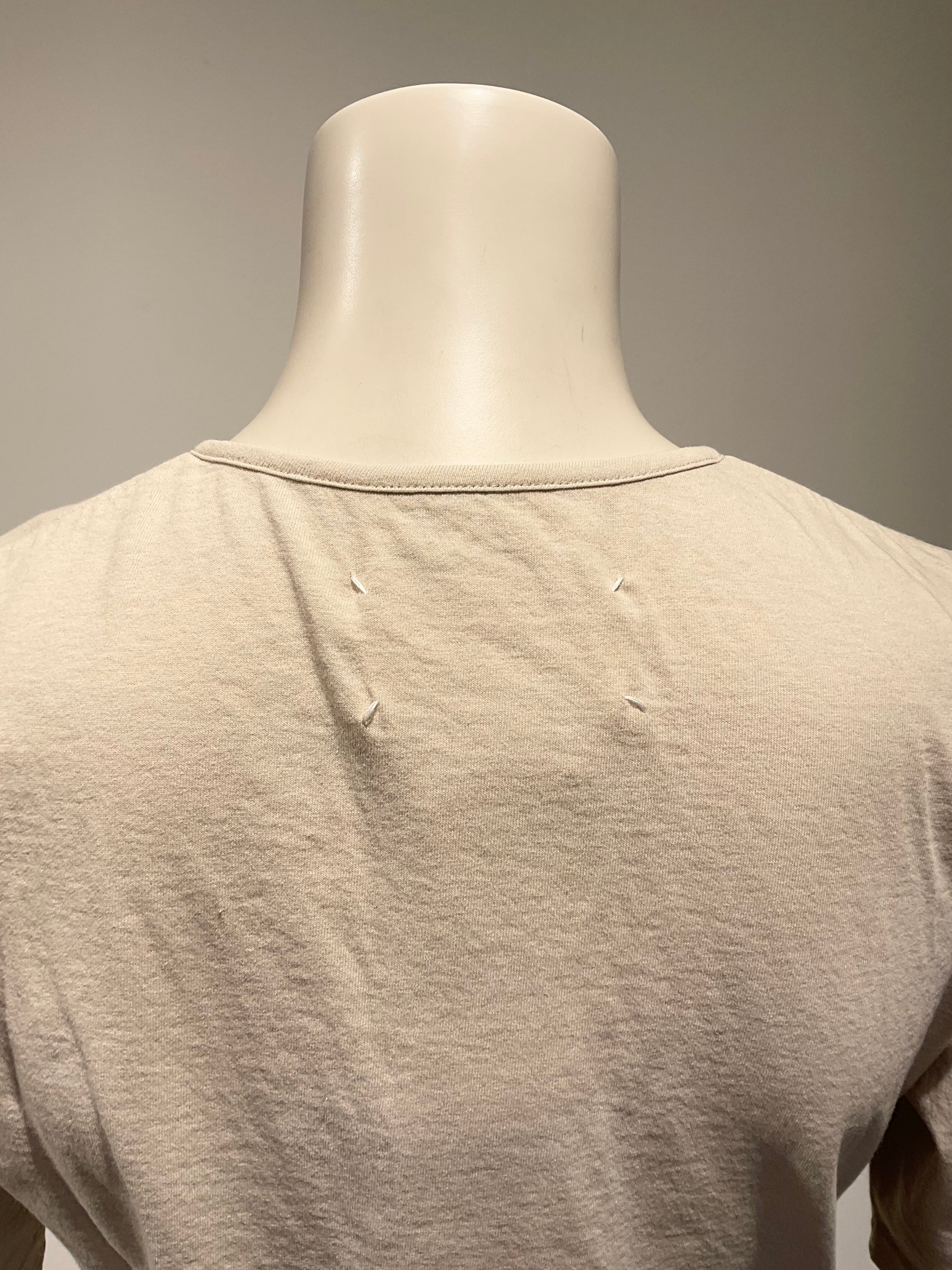 Maison Margiela/メゾンマルジェラ ヘンリーネックTシャツ
