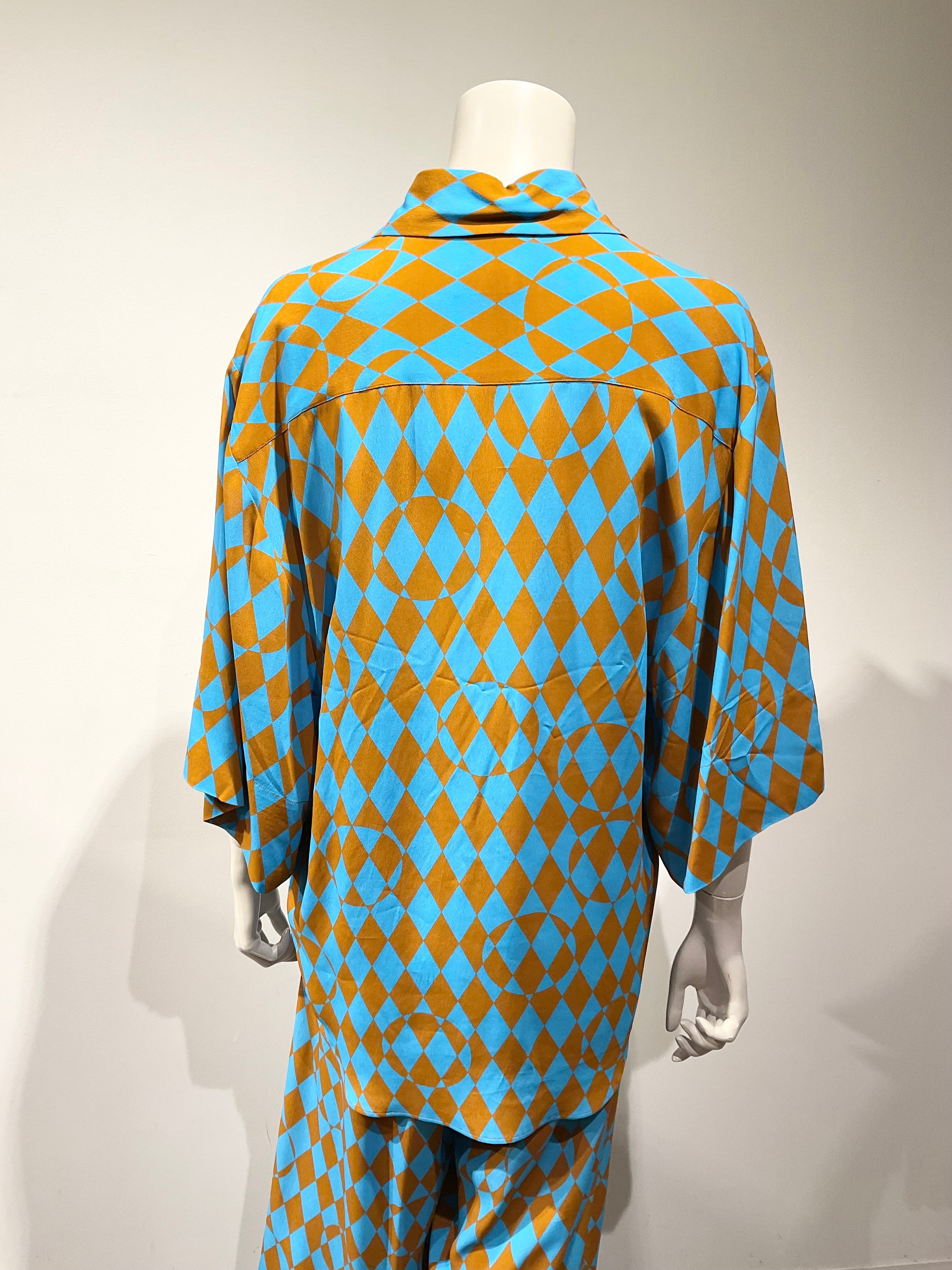 DRIES VAN NOTEN/ドリスヴァンノッテン　レーヨンブラウス