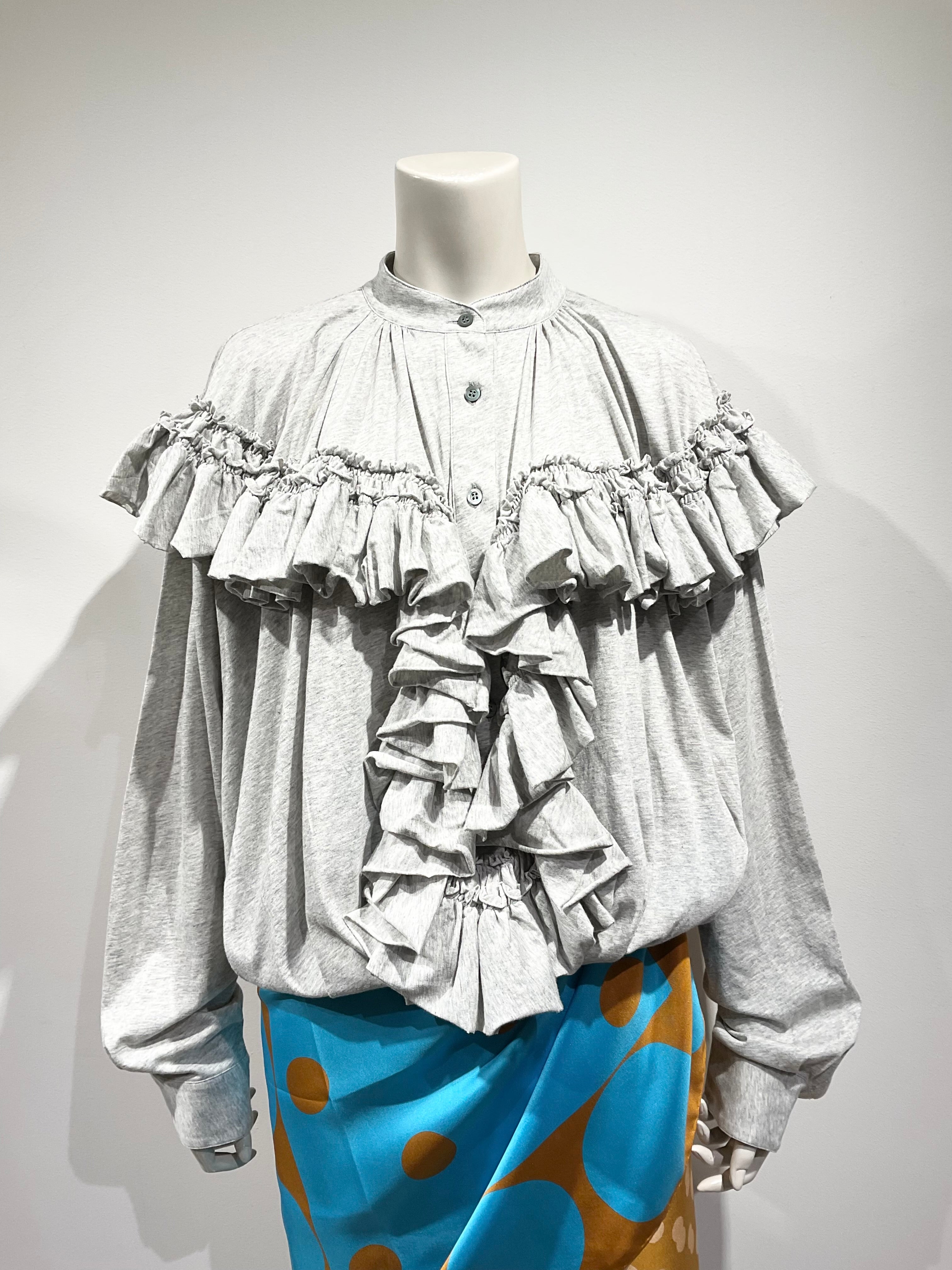 DRIES VAN NOTEN/ドリスヴァンノッテン　フリルブラウス